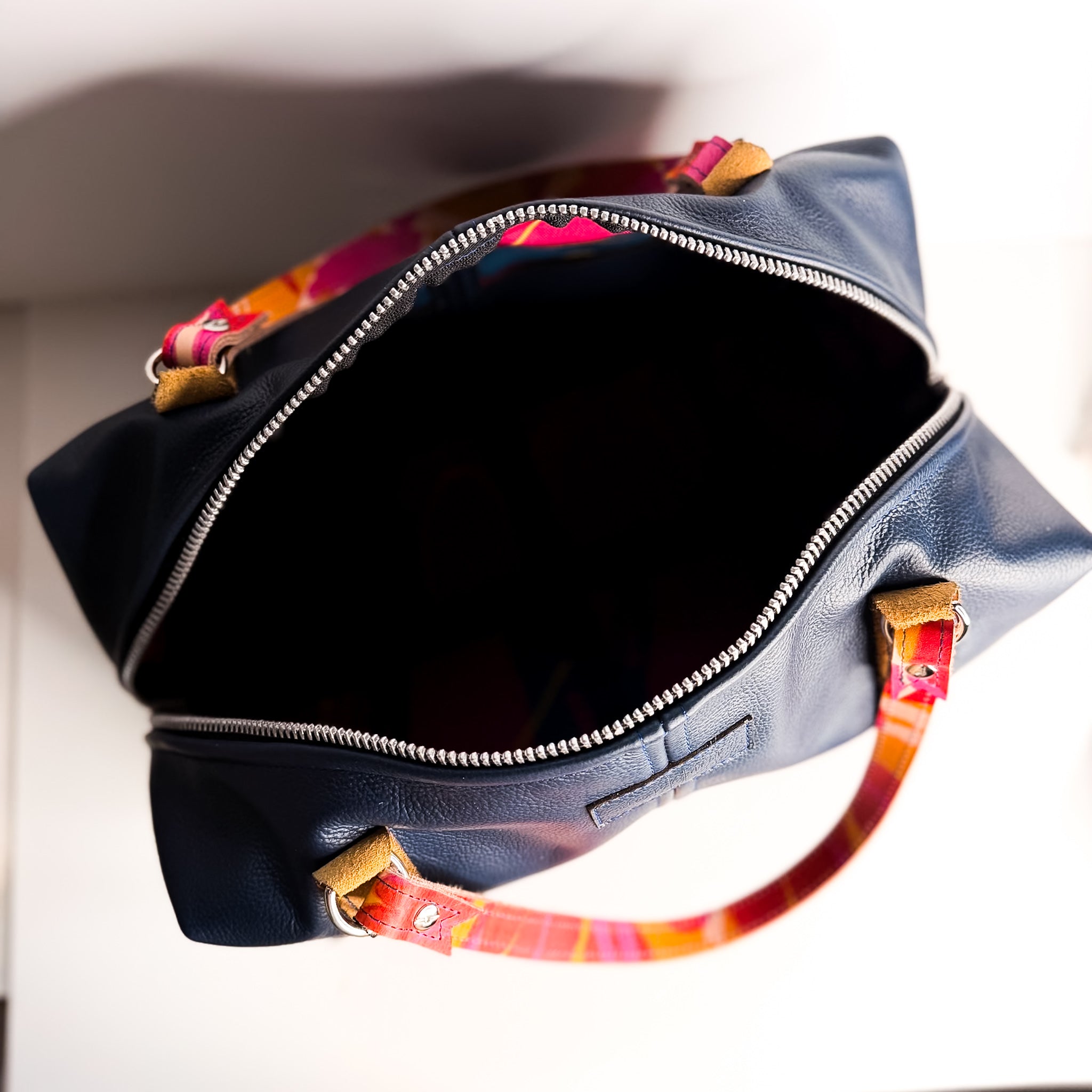 Color Theory Collection | Eliza Traveler Tote | Midnight Navy