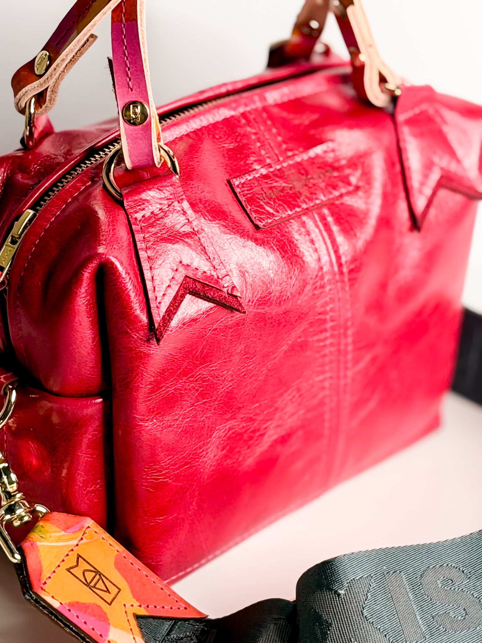 Pre-Order | Color Theory Collection | Dolly Satchel + Crossbody | Wild Berry
