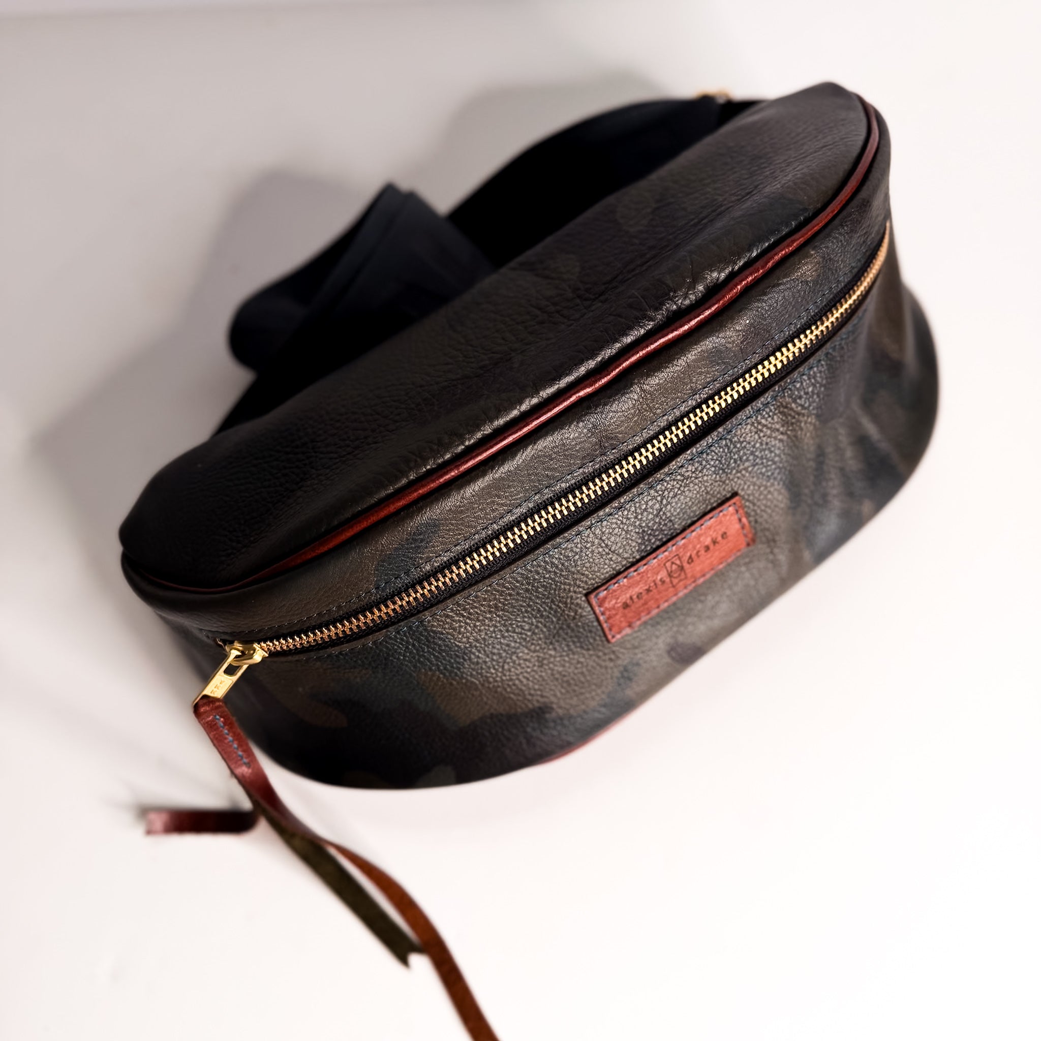 Open Range Collection | Louie Fanny Crossbody | Camo + Rust