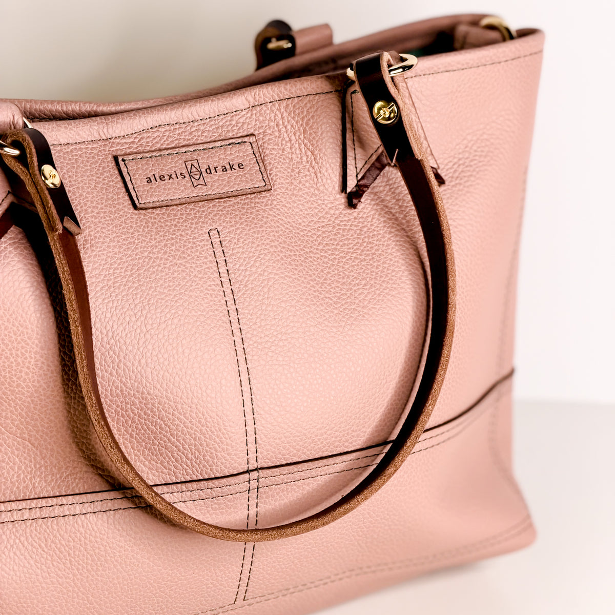 Open Range Collection | Nellie Satchel + Crossbody | Dusty Rose