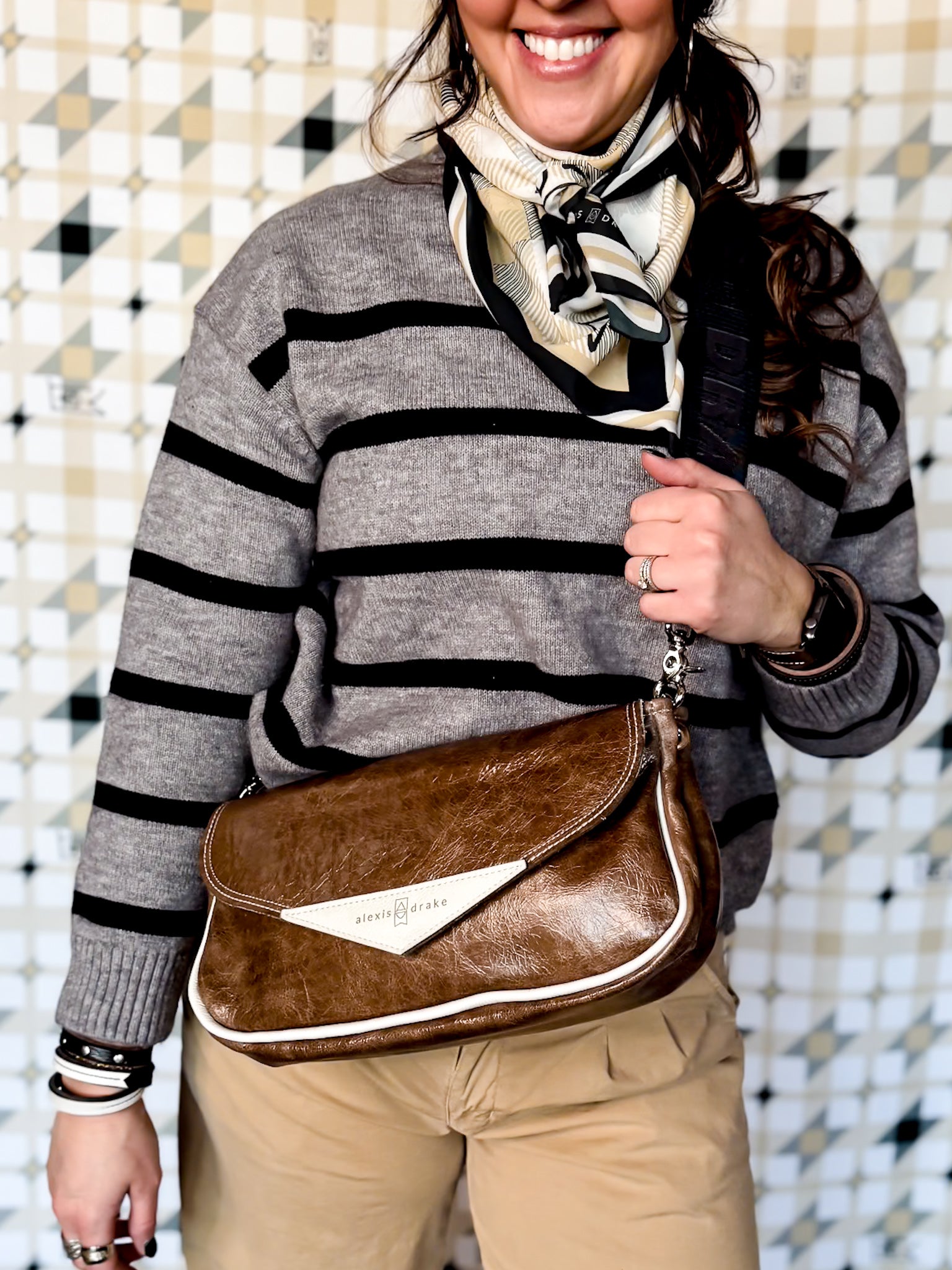 Blank Canvas Collection | Adri Shoulder Tote | Clay