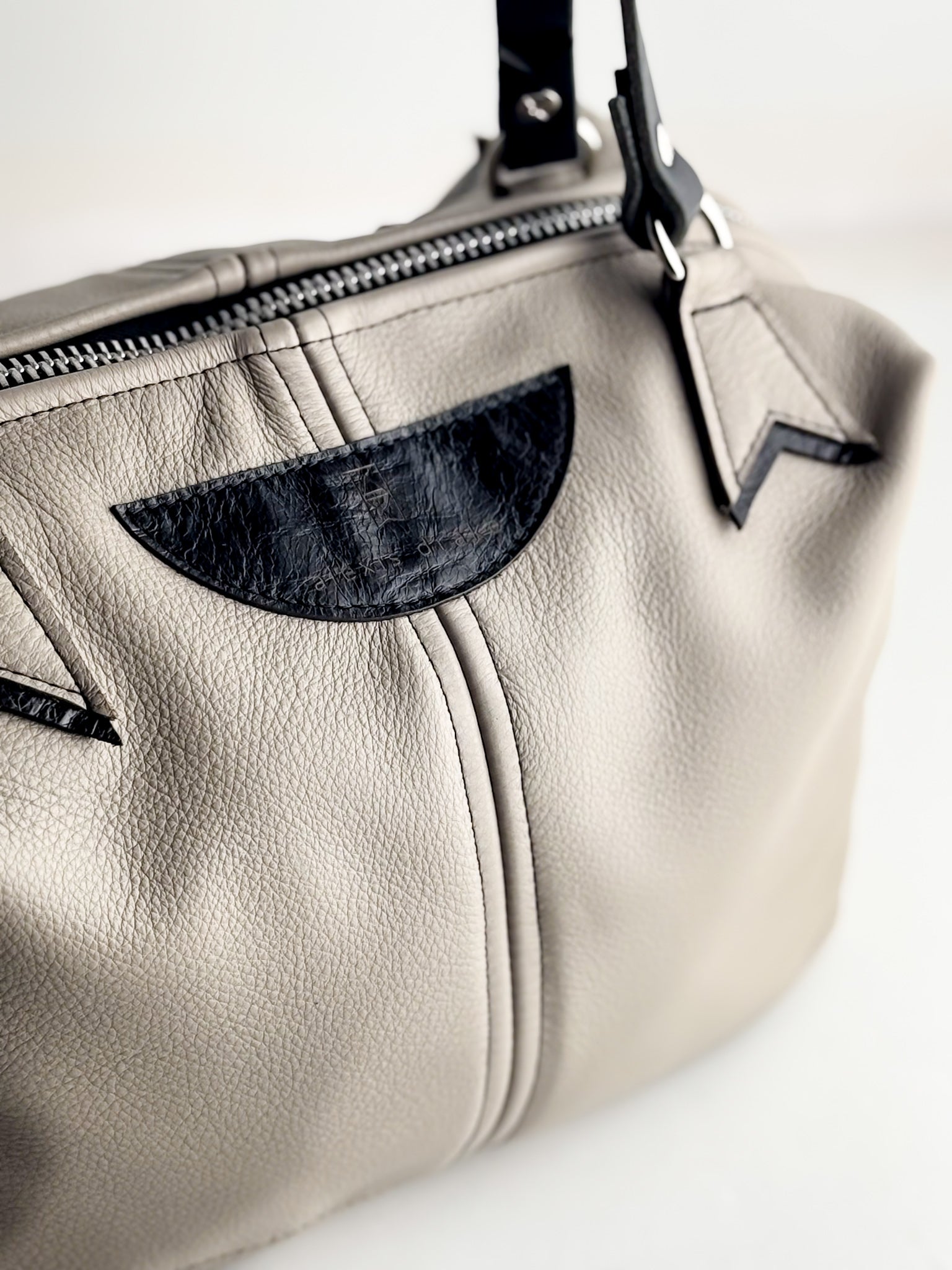 Everyday Collection | Ruthie Satchel + Shoulder Tote | Stone Gray