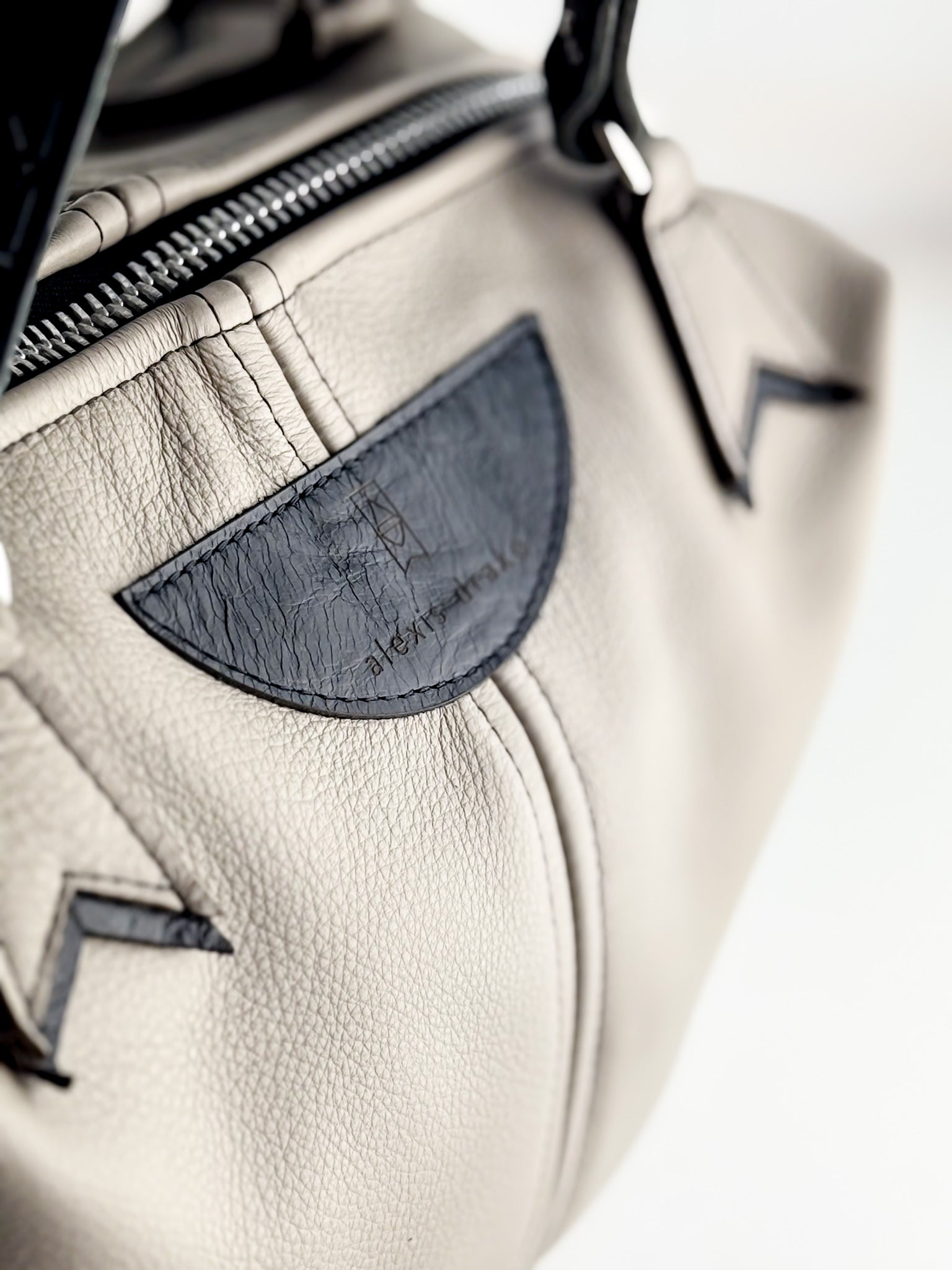 Everyday Collection | Ruthie Satchel + Shoulder Tote | Stone Gray