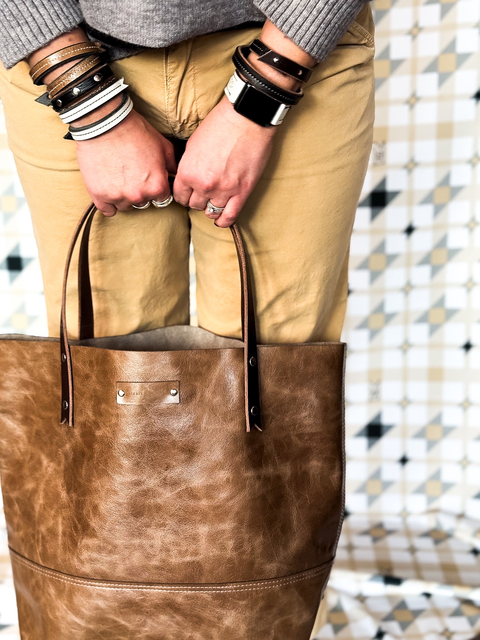 Blank Canvas Collection | Market Tote | Clay