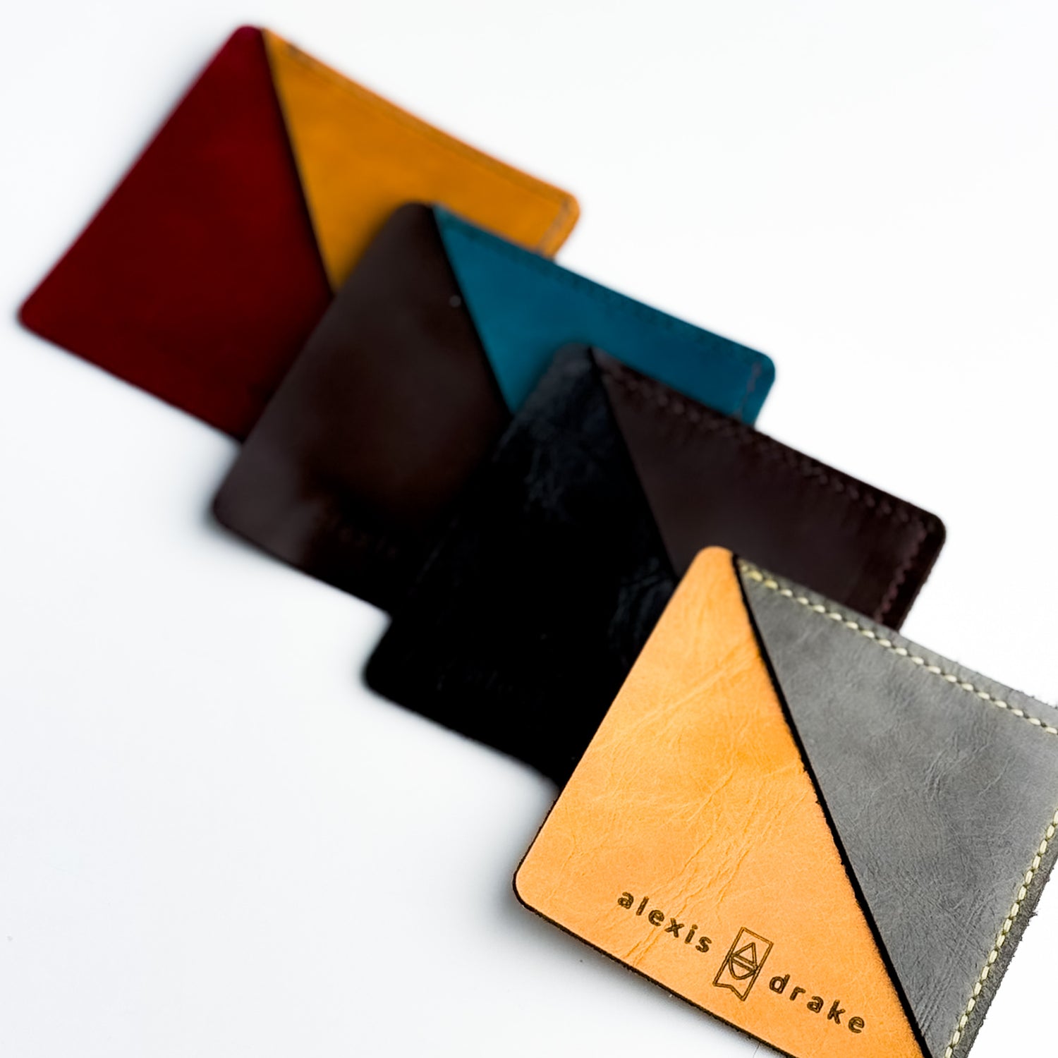 Custom Collection | Leather Stitched Bookmark