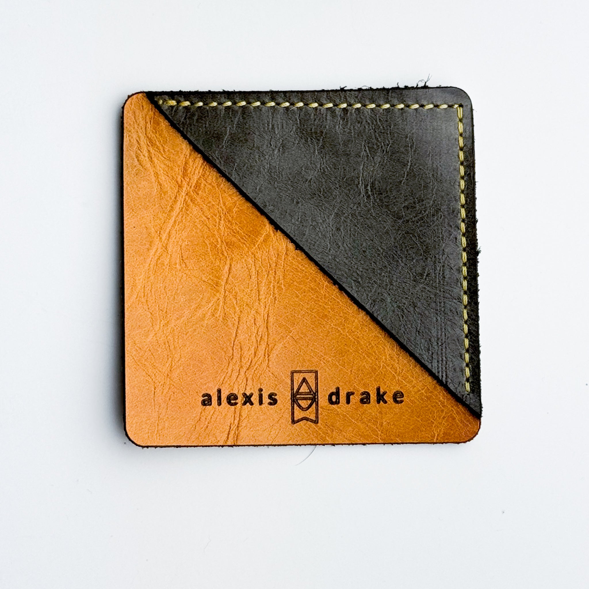 Custom Collection | Leather Stitched Bookmark