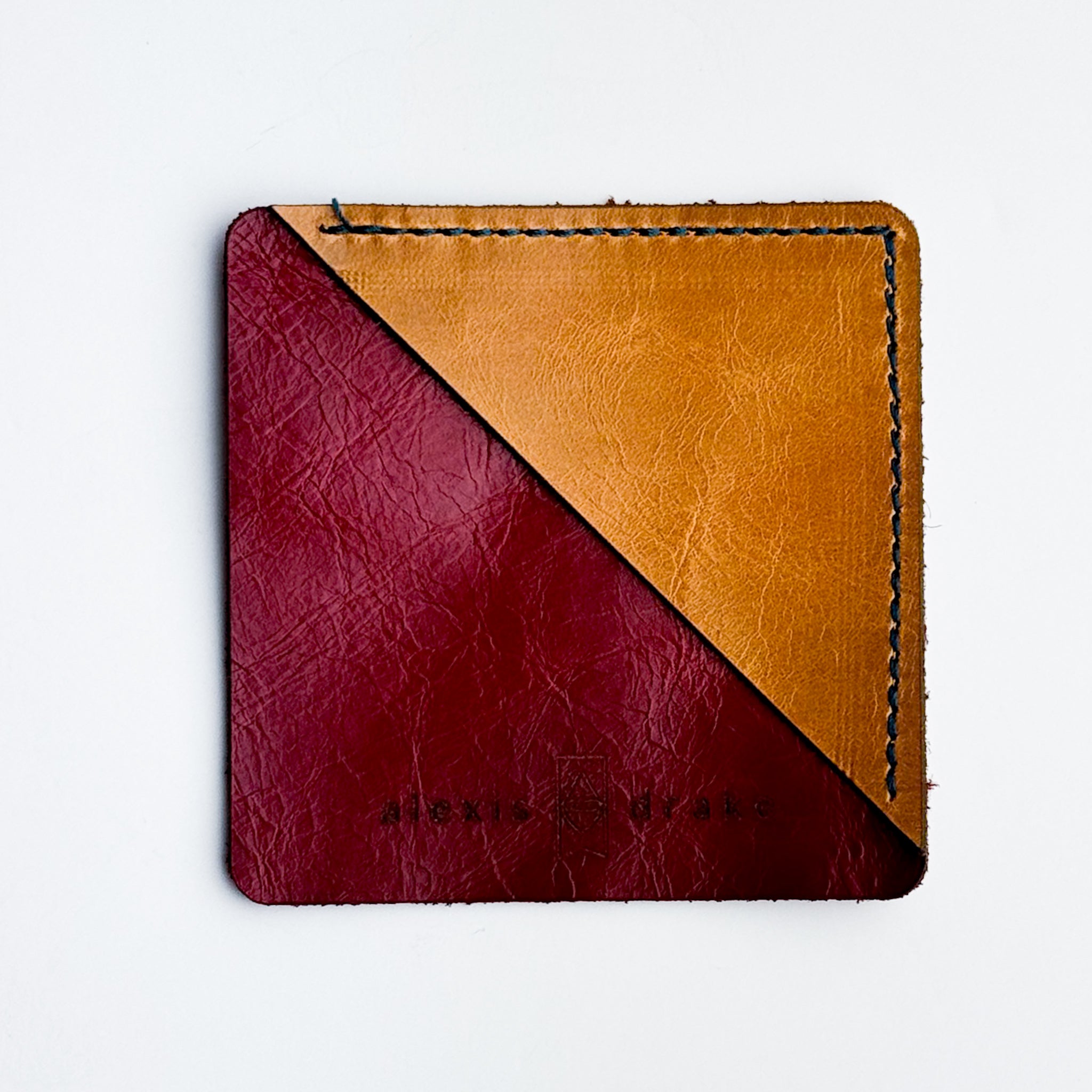 Custom Collection | Leather Stitched Bookmark