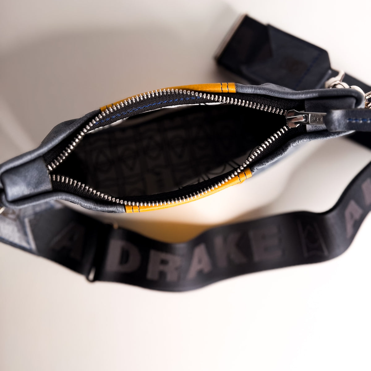 Northern Arizona University Collection | Penelope Crossbody | Navy + Mustard