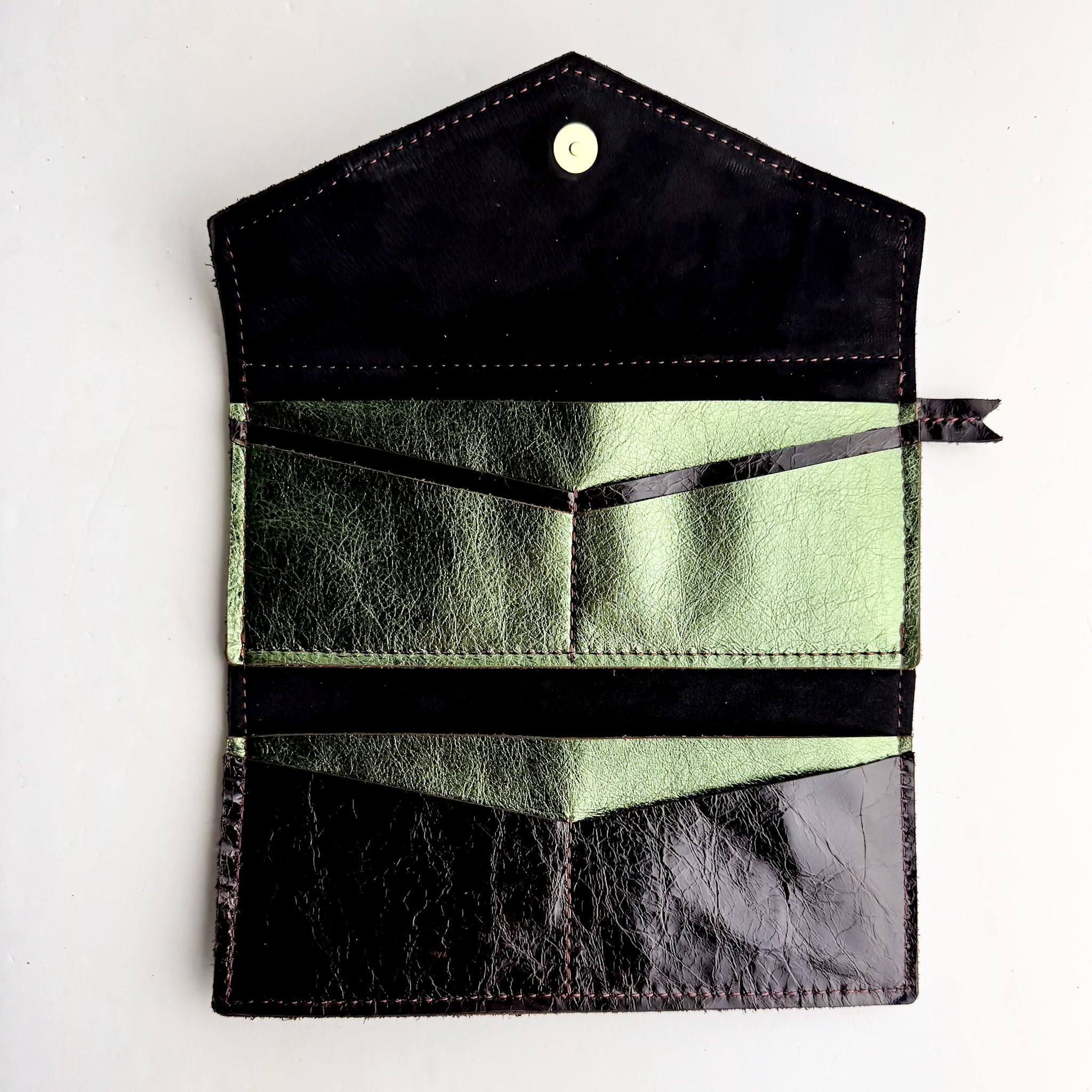 Midnight in Paris Collection | Genevieve Wallet | Noir Suede