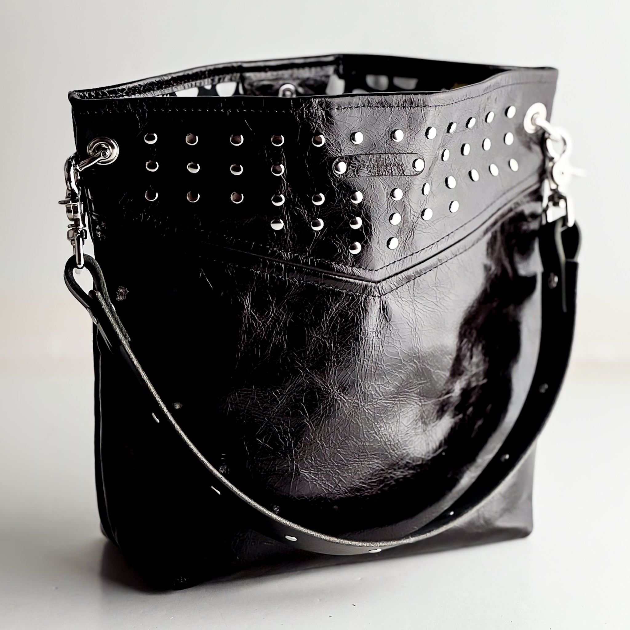 Midnight in Paris Collection | Tivoli Shoulder Tote | Chocolate Truffle