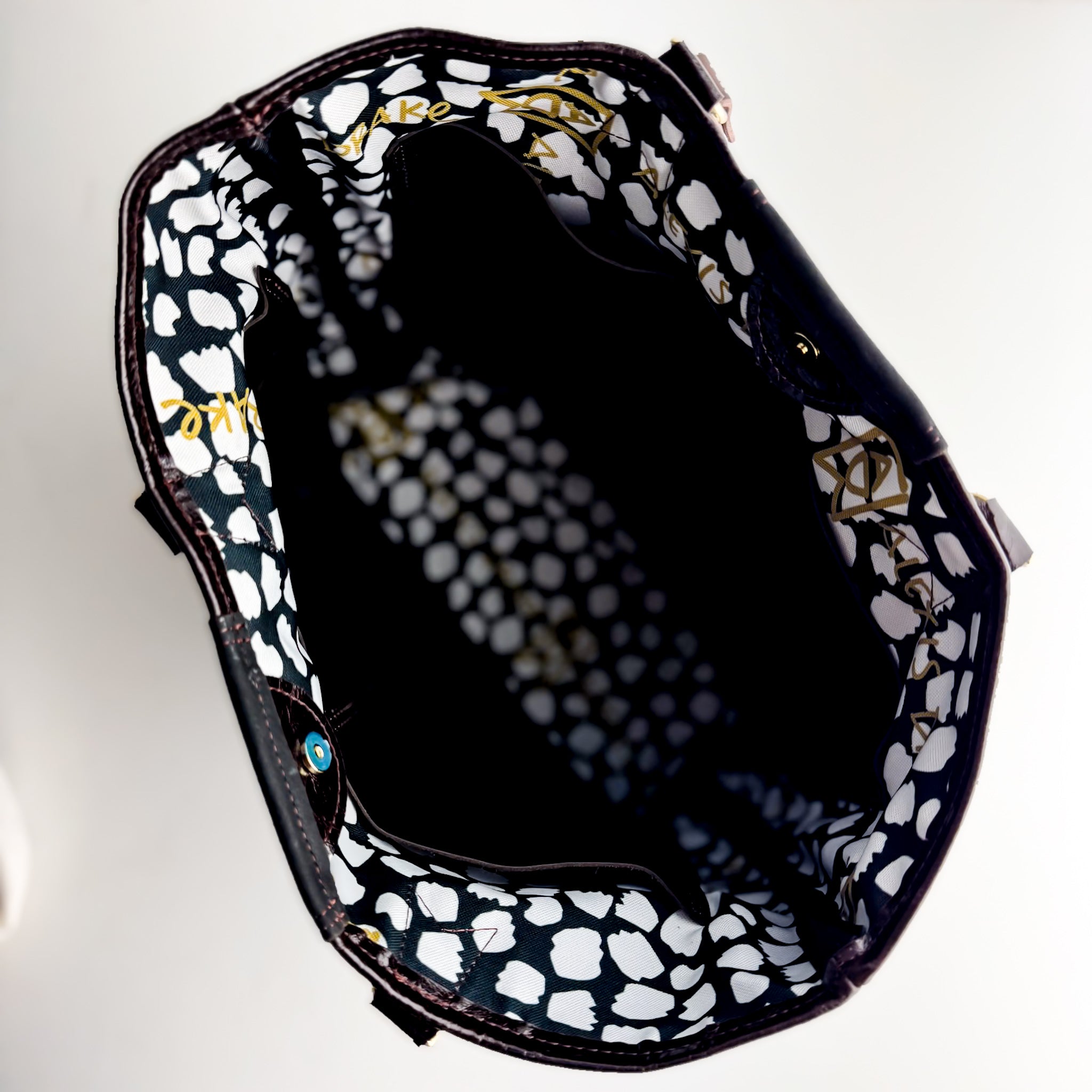 Midnight in Paris Collection | 9 to 5 Shoulder Tote | Chocolate Truffle + Noir Suede