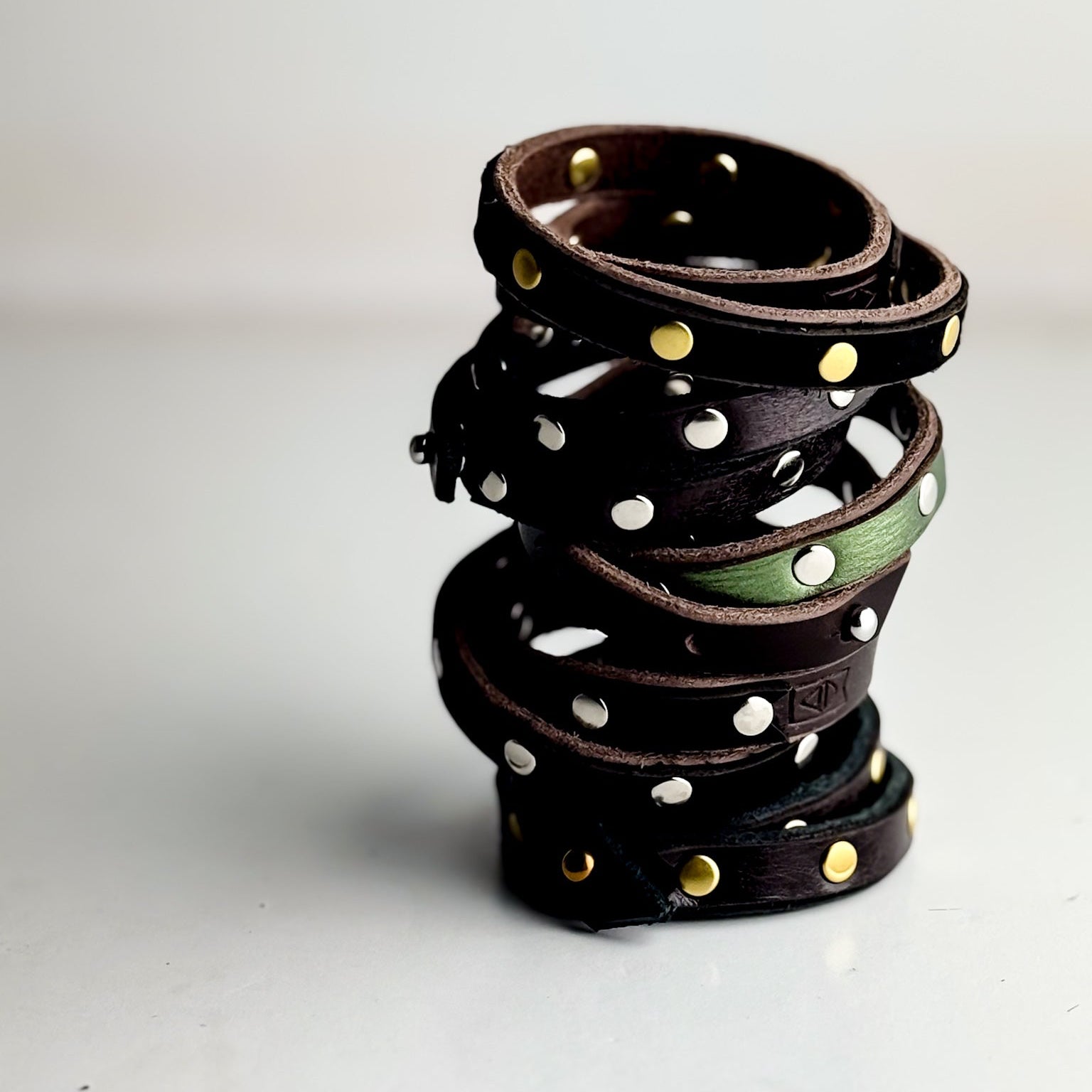 Midnight in Paris Collection | Jewelry | Rivet Double Wrap Bracelet | Various
