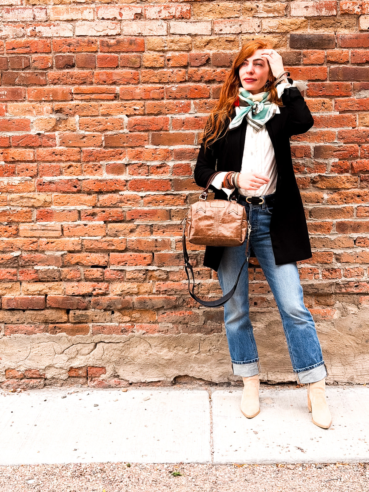 Turning Season Collection | Dolly Satchel + Crossbody | Clay