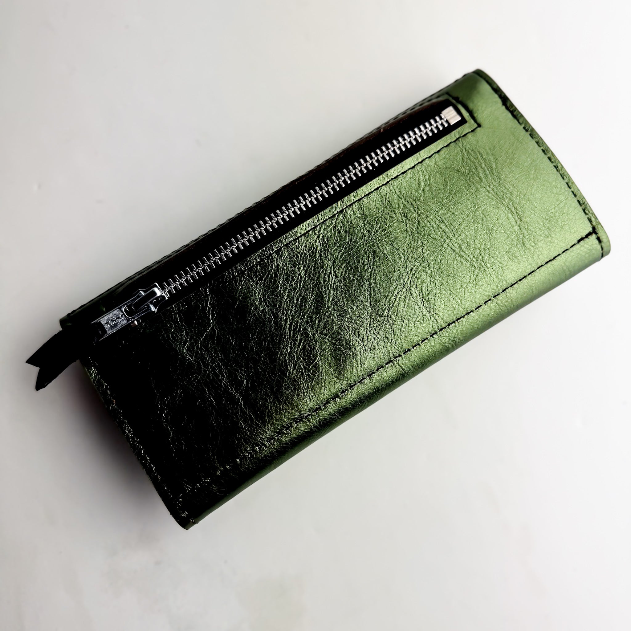 Midnight in Paris Collection | Genevieve Wallet | Emerald