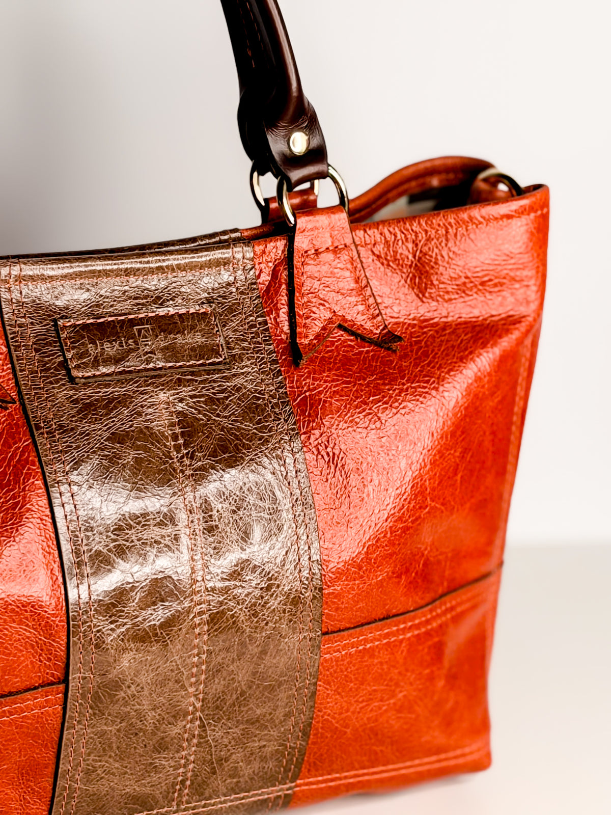 Turning Season Collection | Nellie Satchel + Crossbody | Terracotta + Clay