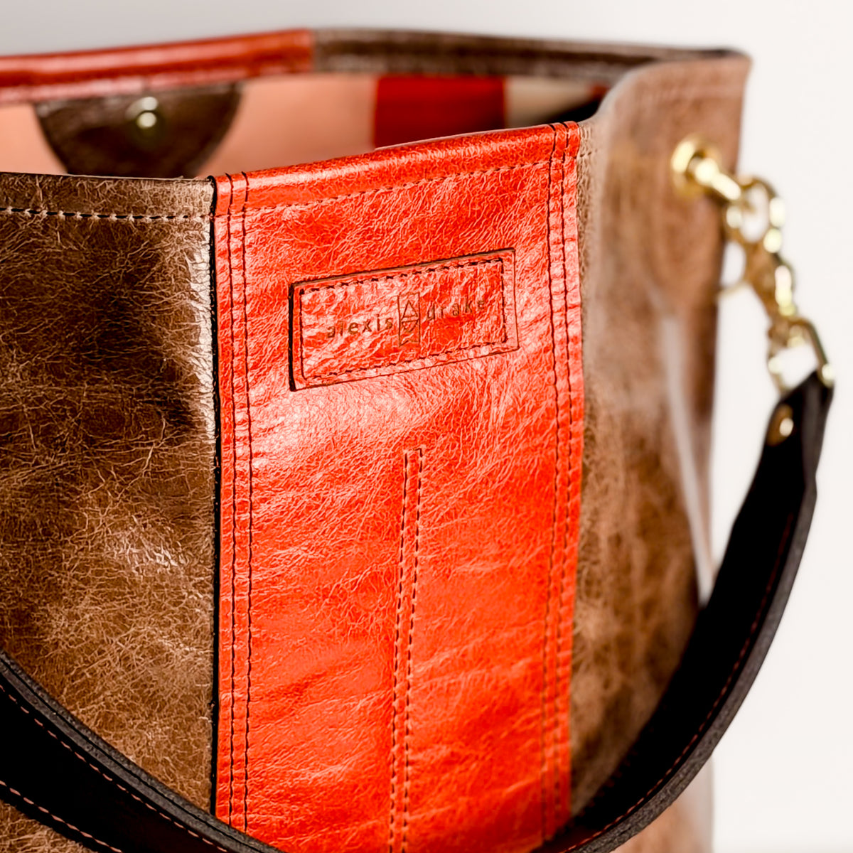 Turning Season Collection | Tivoli Shoulder Tote | Clay + Terracotta