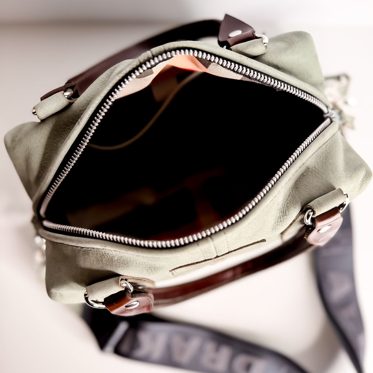Turning Season Collection | Dolly Satchel + Crossbody | Sage