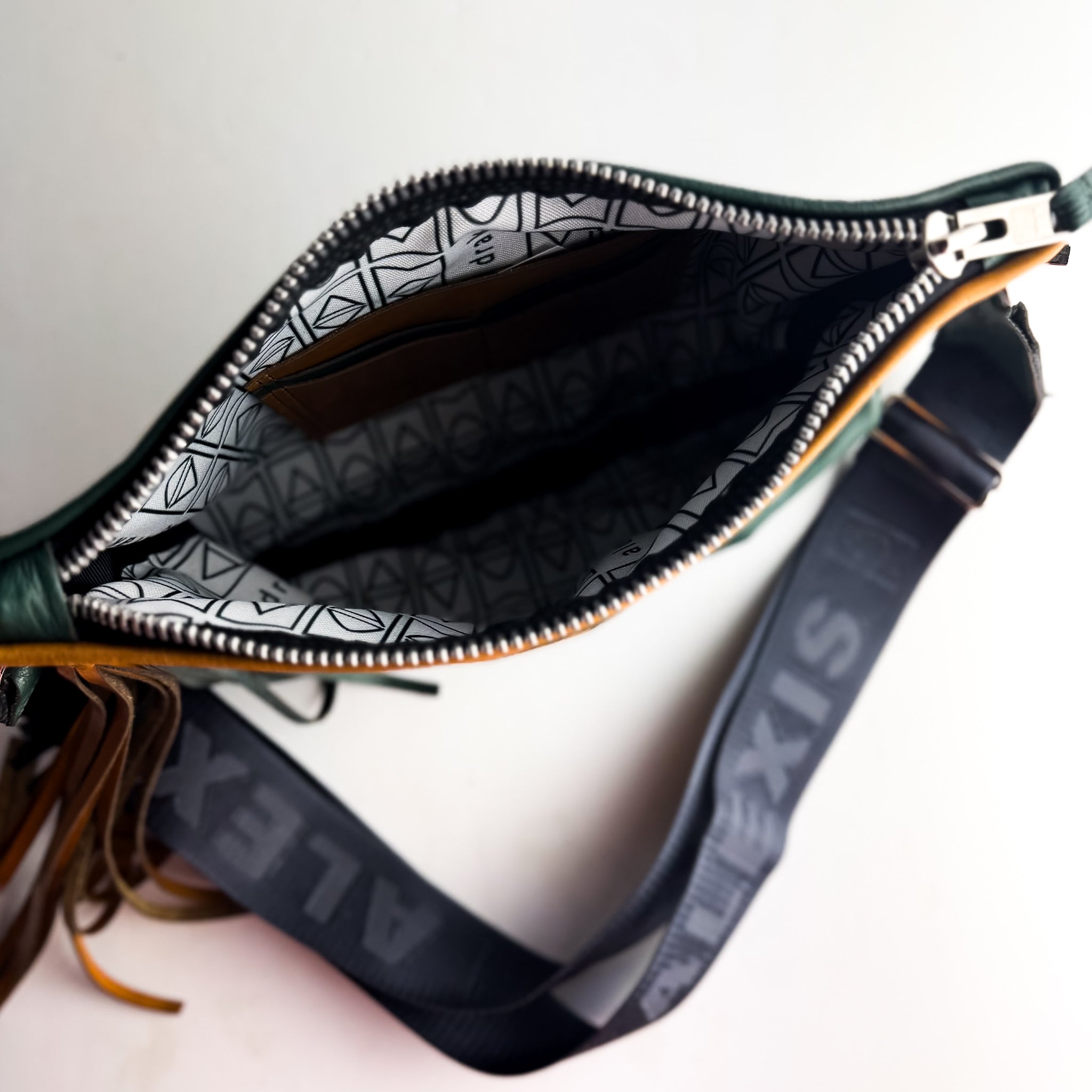 North Dakota State University | Jackie Crossbody | Butter + Dark Green
