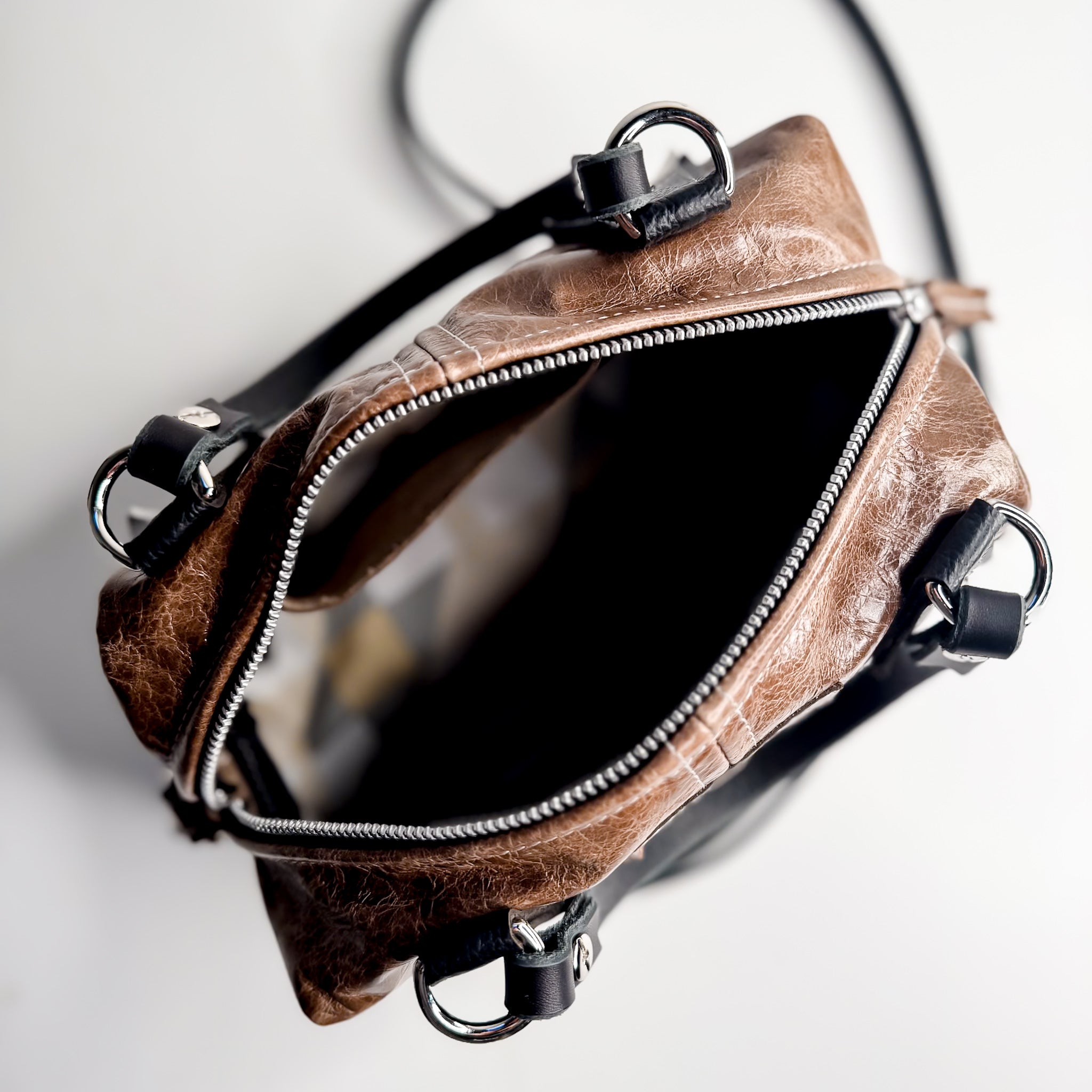 Blank Canvas Collection | Dolly Satchel + Crossbody | Clay