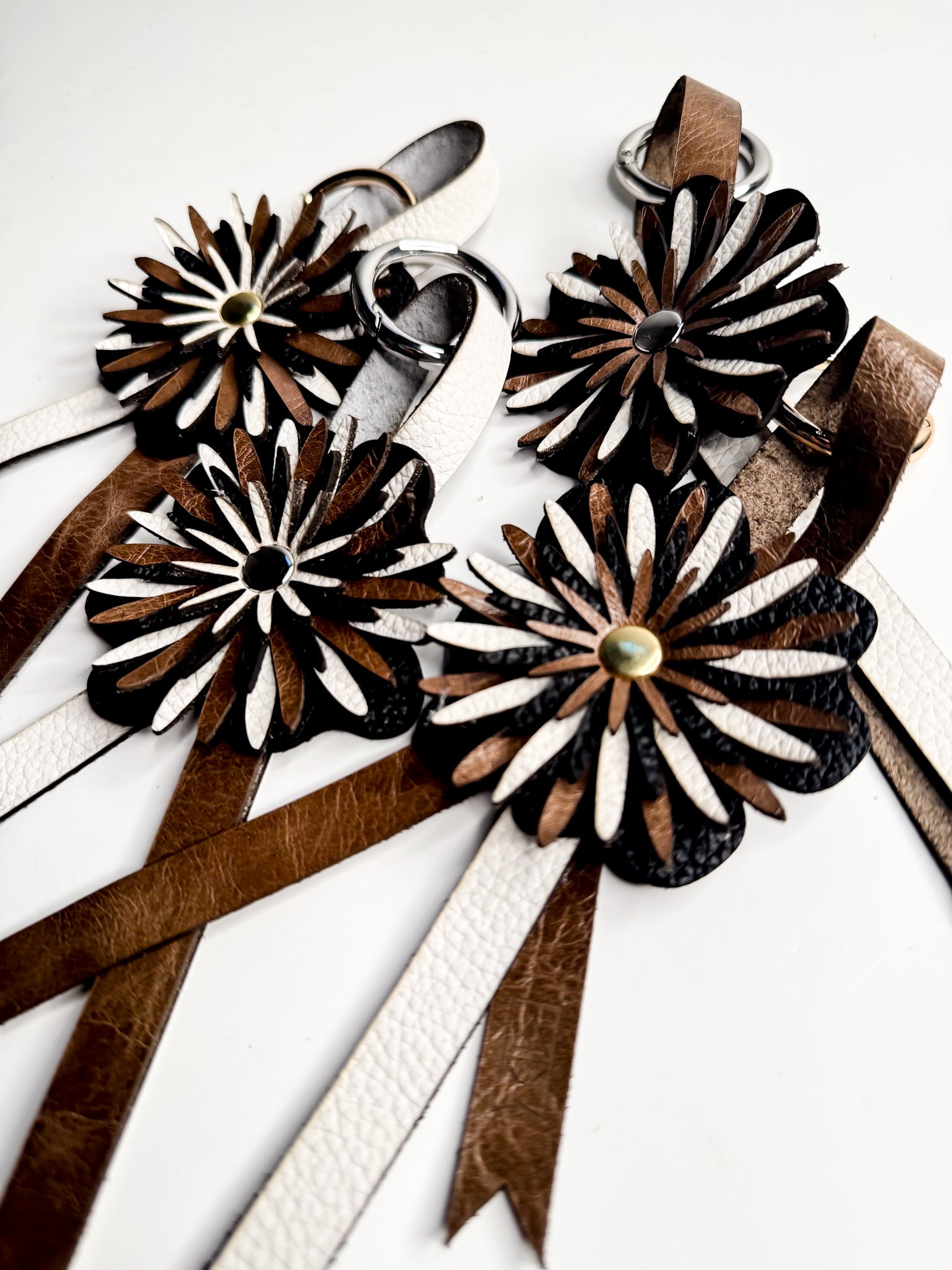 Blank Canvas Collection | Keychain | Flower Floof Bag Charm