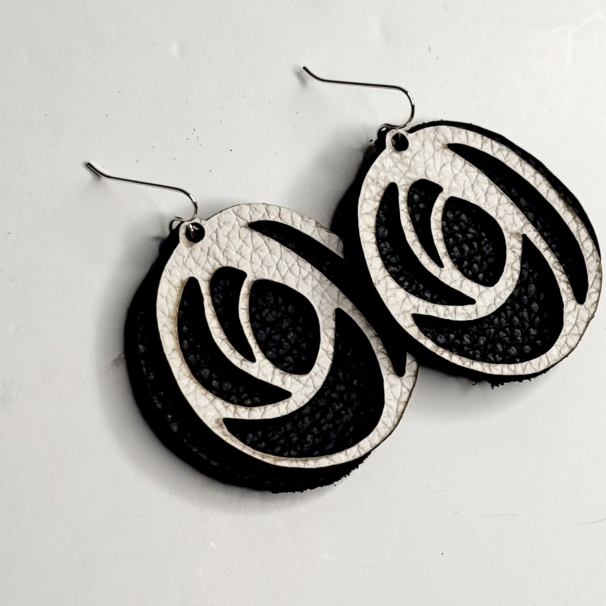 Blank Canvas Collection | Jewelry | Posy Leather Earrings | Various