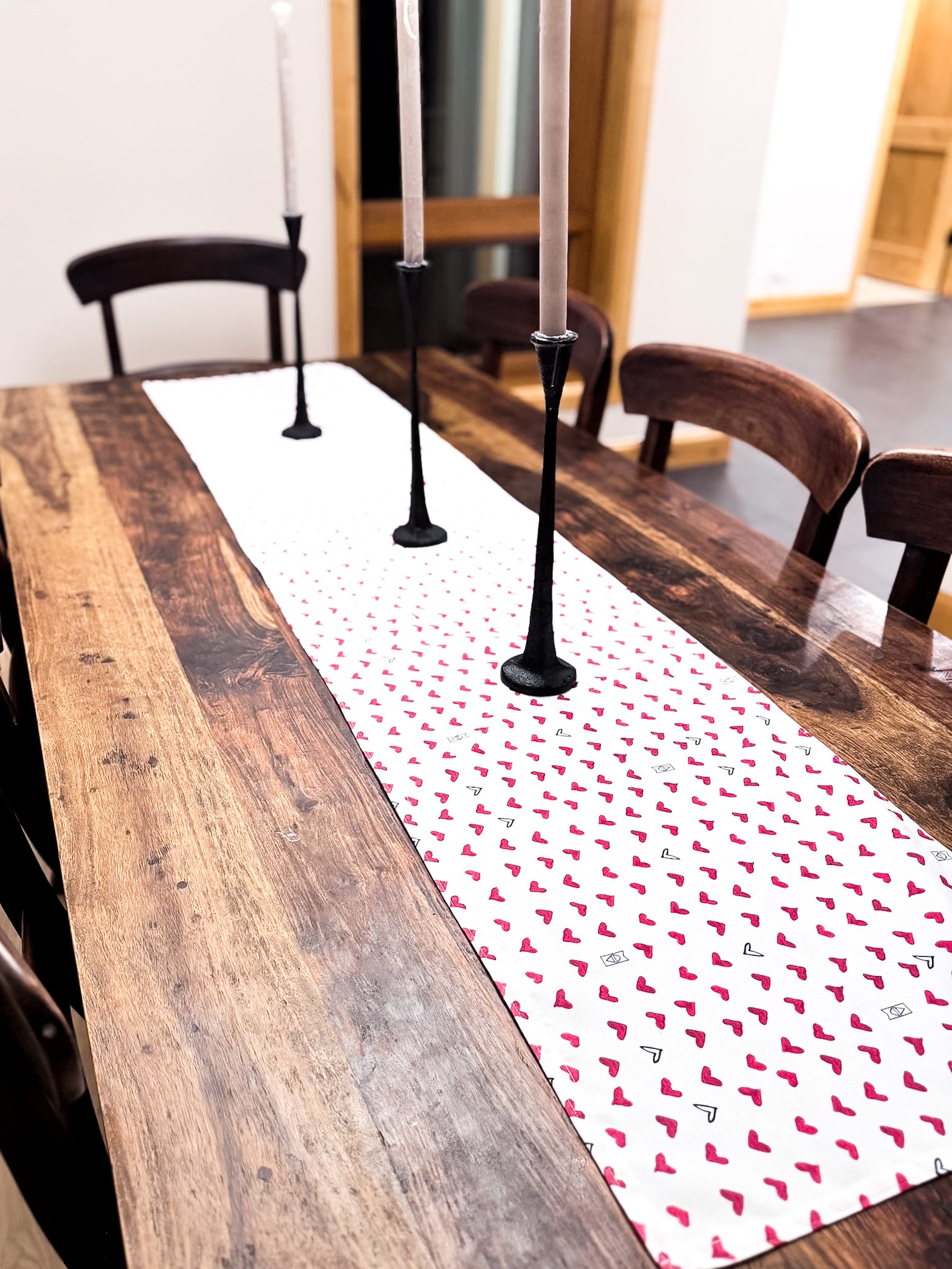 Heart + Hide Collection | Table Runner