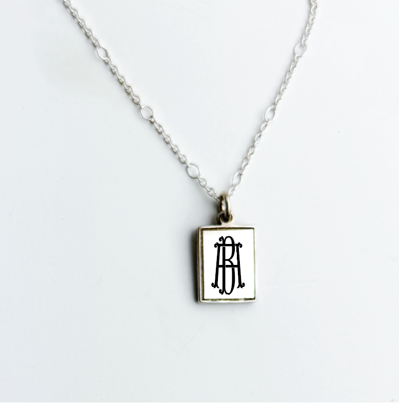 Jewelry | Heirloom Collection | Frame Tag Necklace