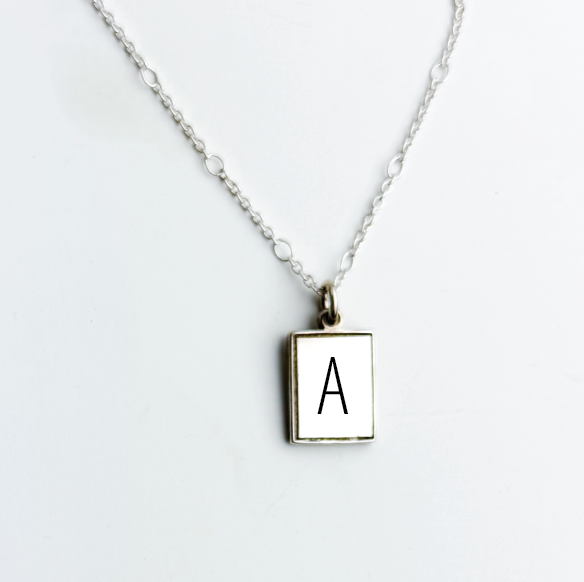 Jewelry | Heirloom Collection | Frame Tag Necklace