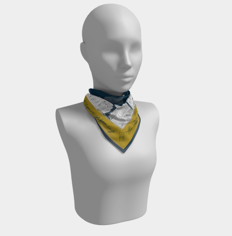 Scarf | Historic Cheyenne Downtown | Blue