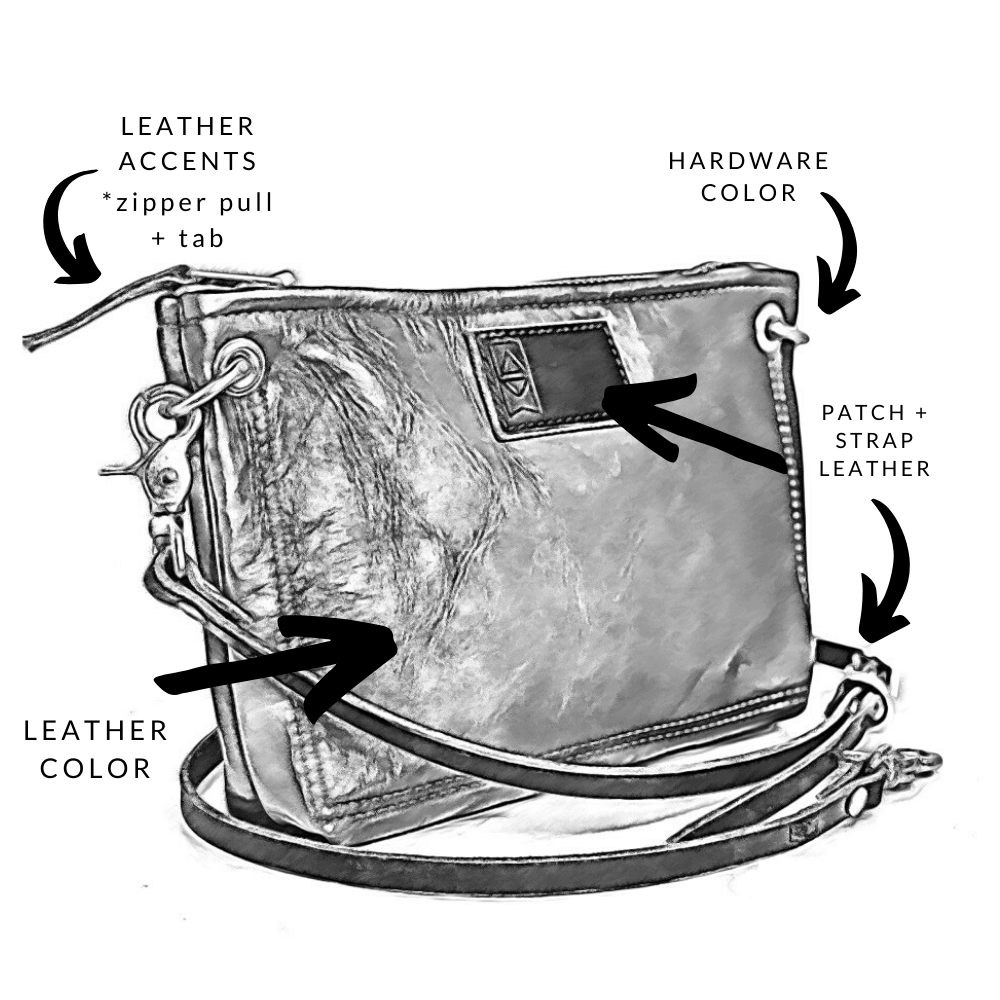 Custom | Tourist Cross Body Handbag - Alexis Drake