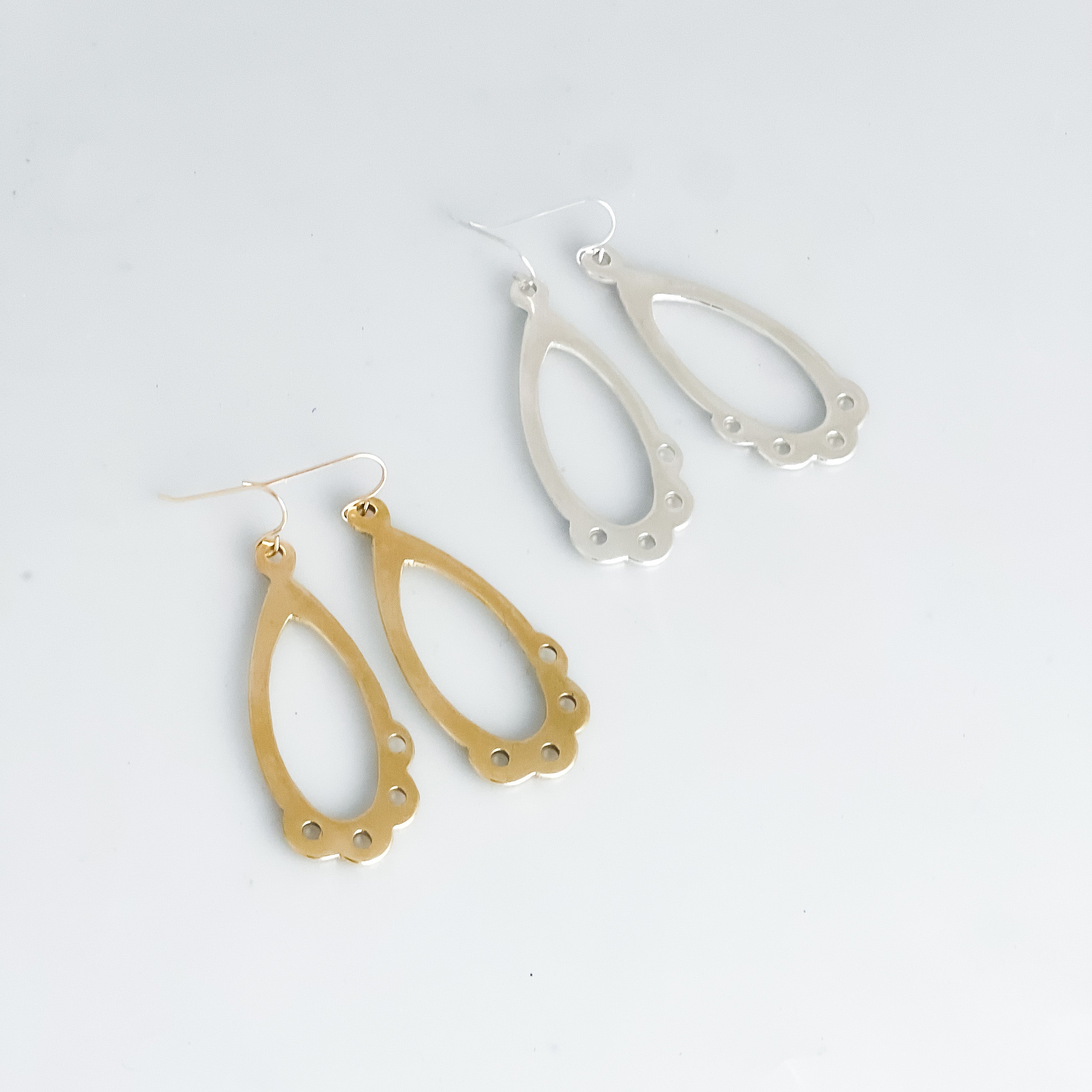 Jewelry | Eyelet Teardrop Earrings
