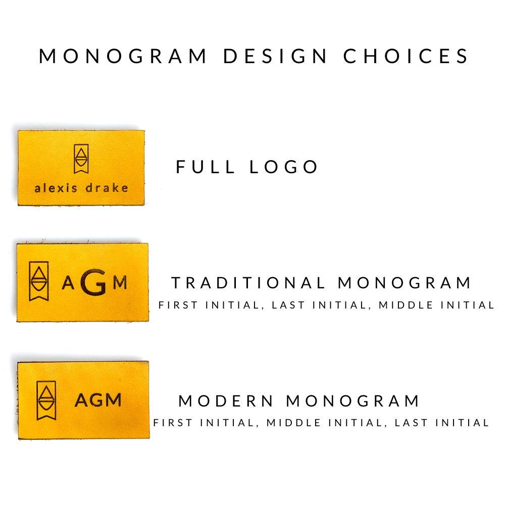 Custom Monogram Design Choices