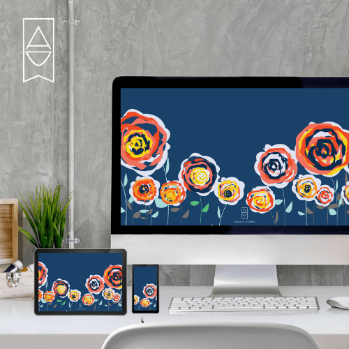 Digital Download | Tablet Wallpaper - Alexis Drake
