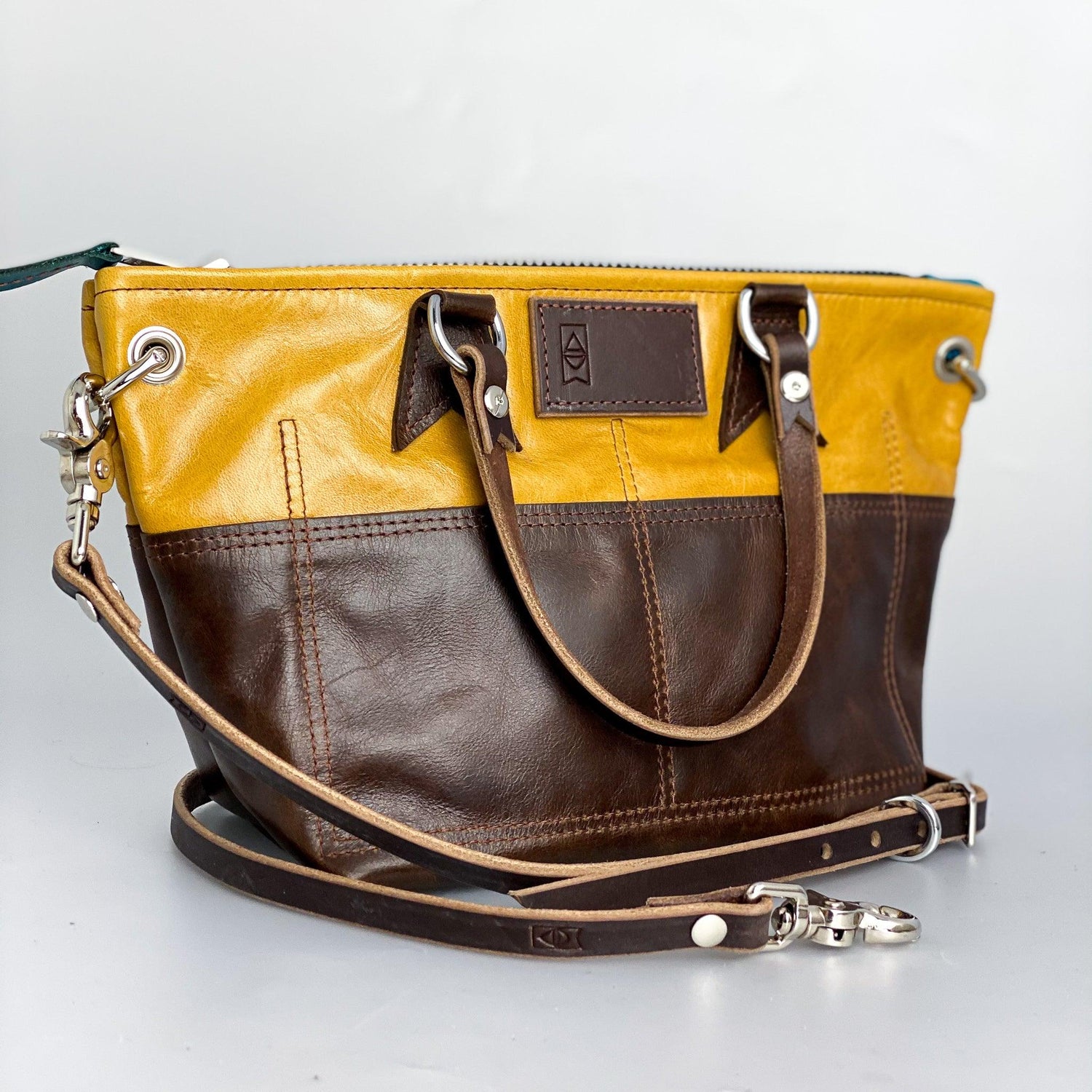 Custom | Coco Satchel + Cross Body Handbag | Zippered Closure - Alexis Drake