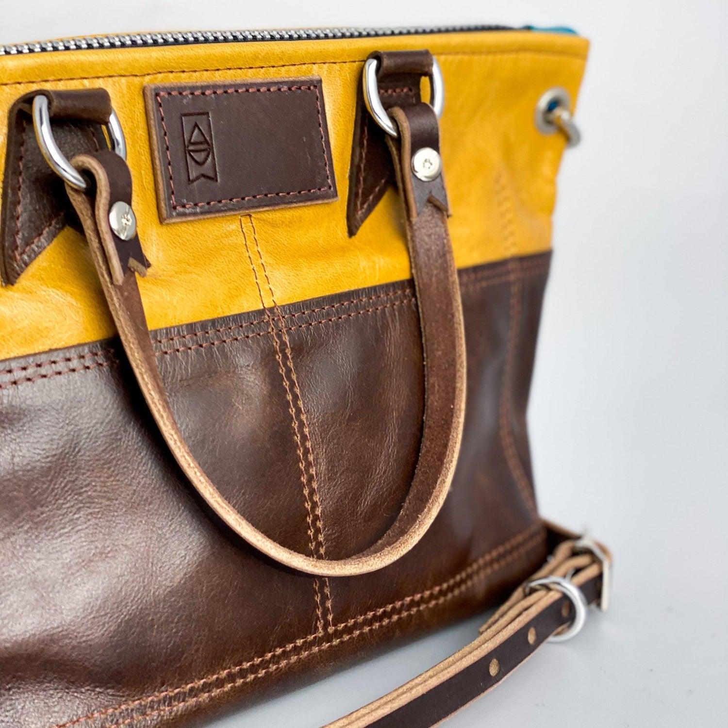 Custom | Coco Satchel + Cross Body Handbag | Zippered Closure - Alexis Drake