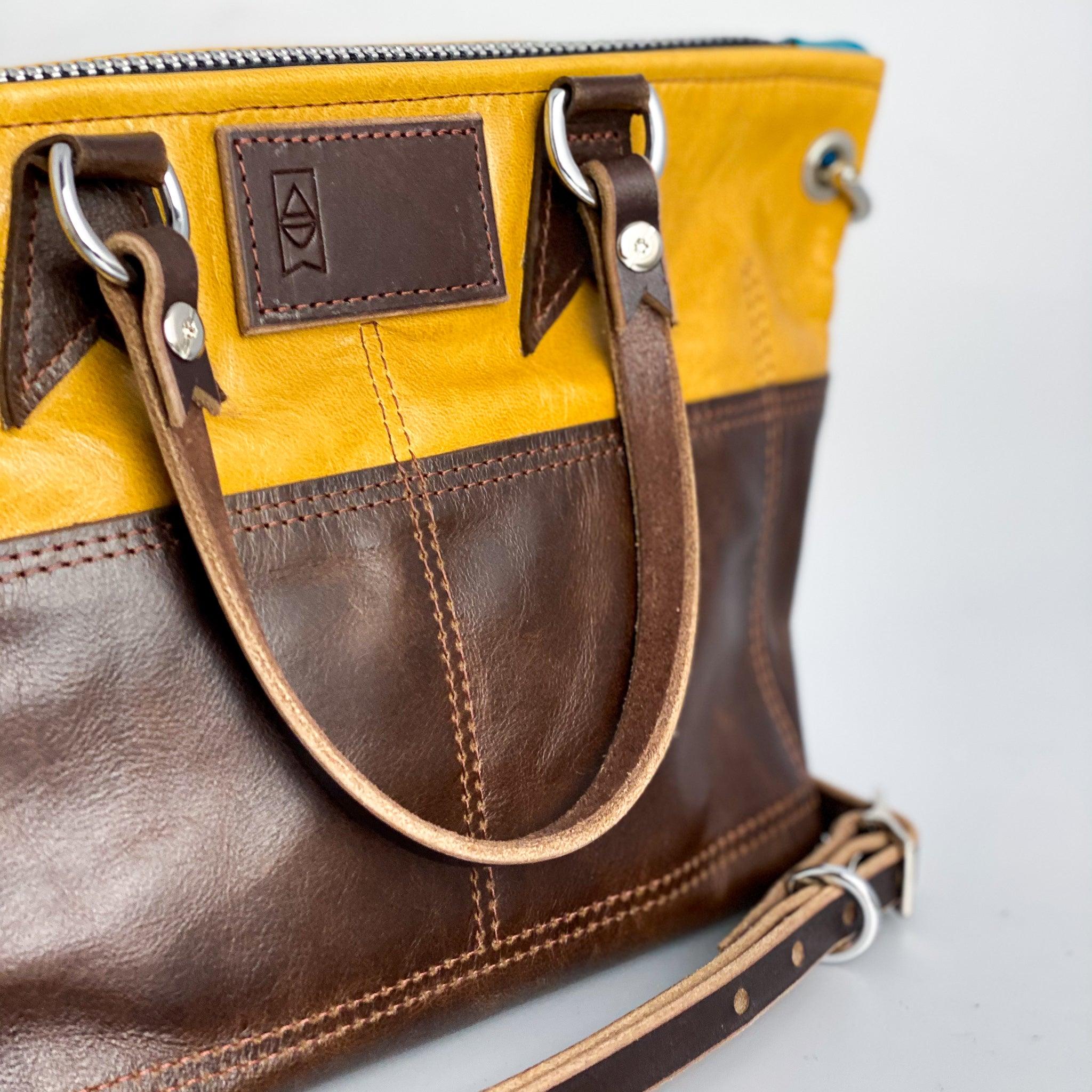 Custom | Coco Satchel + Cross Body Handbag | Zippered Closure - Alexis Drake