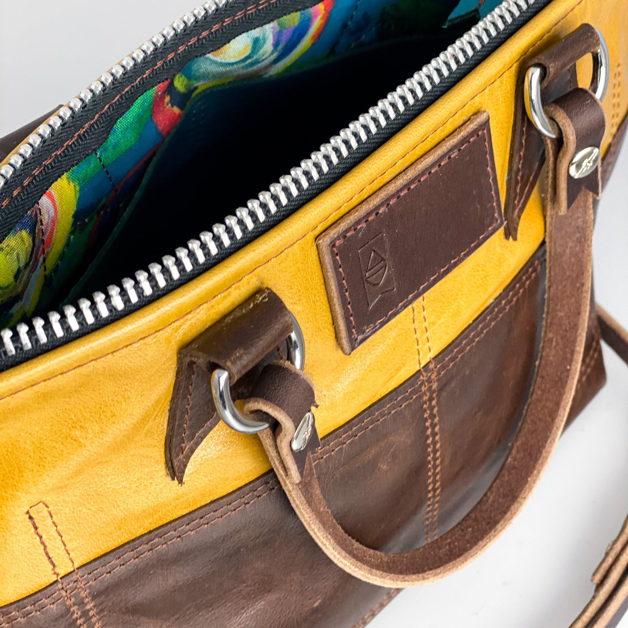 Custom | Coco Satchel + Cross Body Handbag | Zippered Closure - Alexis Drake