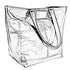 Custom | Beach Shoulder Tote | Color Block | Magnet Closure - Alexis Drake