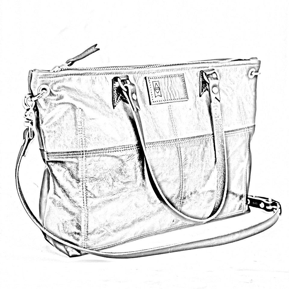 Custom | Lexie Brief Cross Body + Shoulder Tote - Alexis Drake