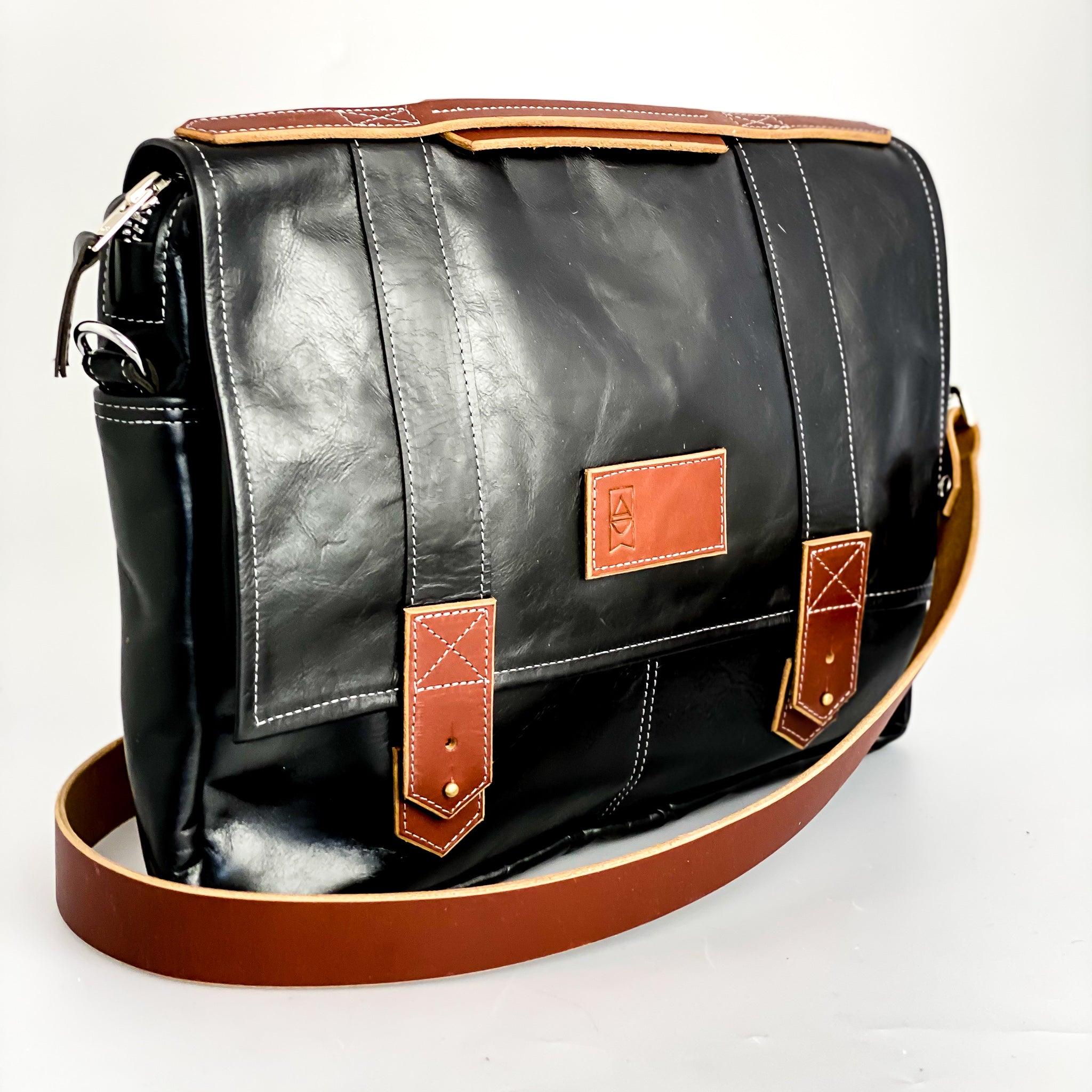 Custom | Tyler Brief Messenger Cross Body Bag - Alexis Drake