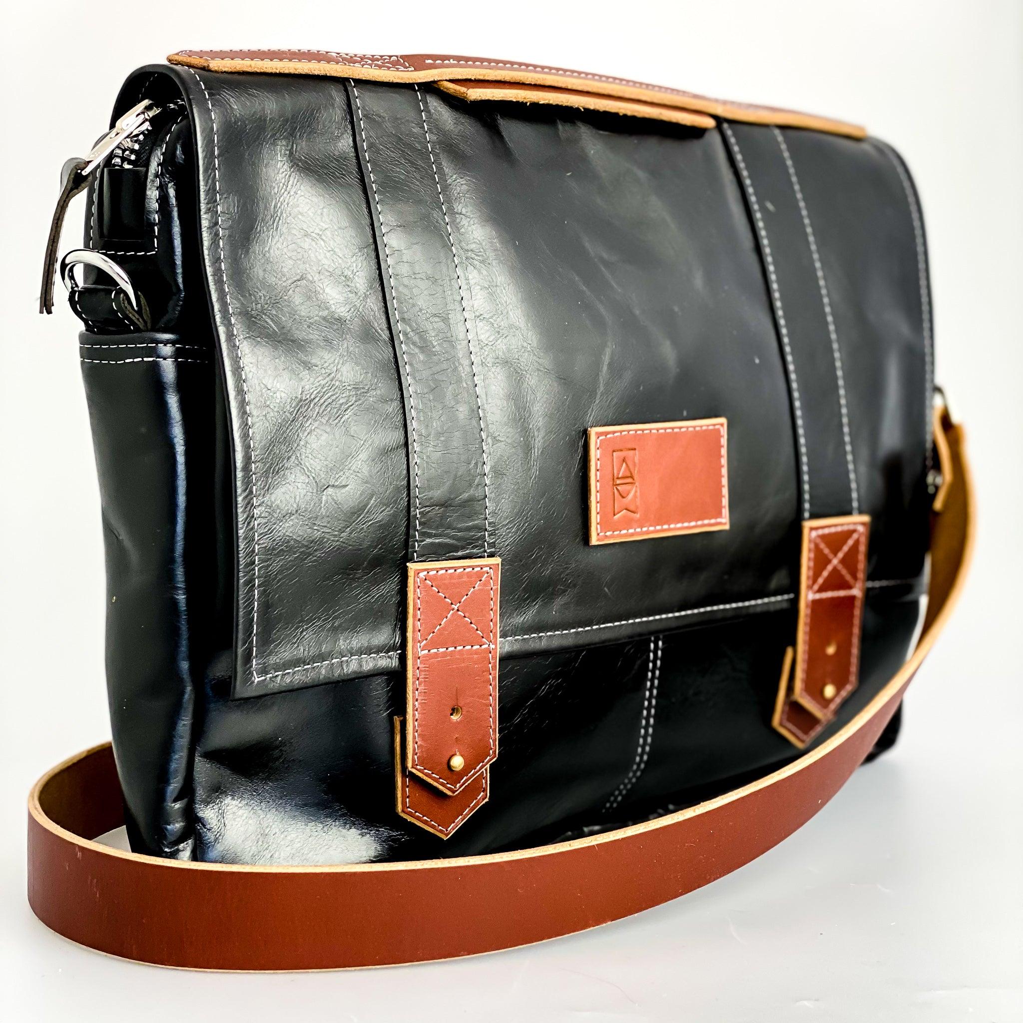 Custom | Tyler Brief Messenger Cross Body Bag - Alexis Drake