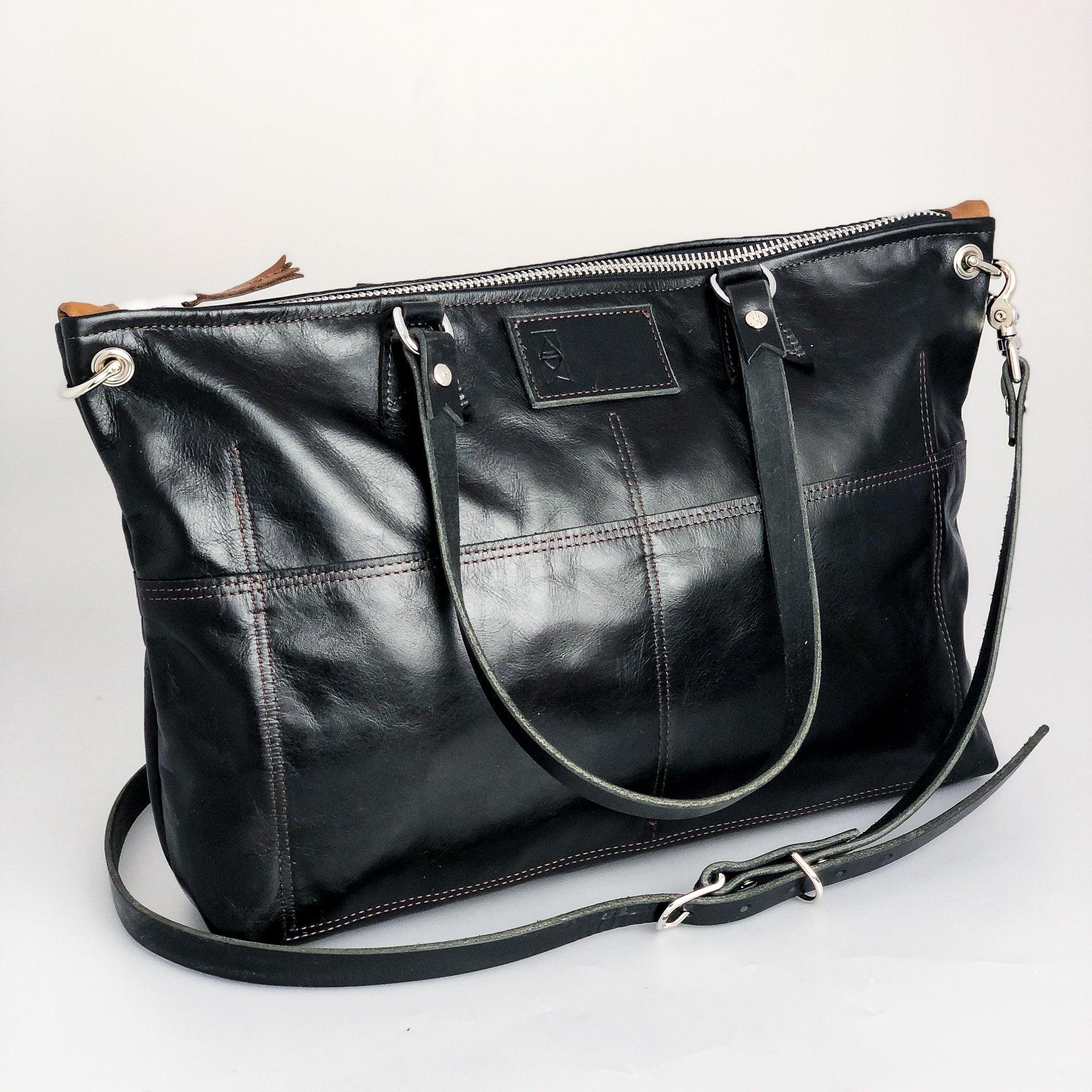 Custom | Lexie Brief Cross Body + Shoulder Tote - Alexis Drake