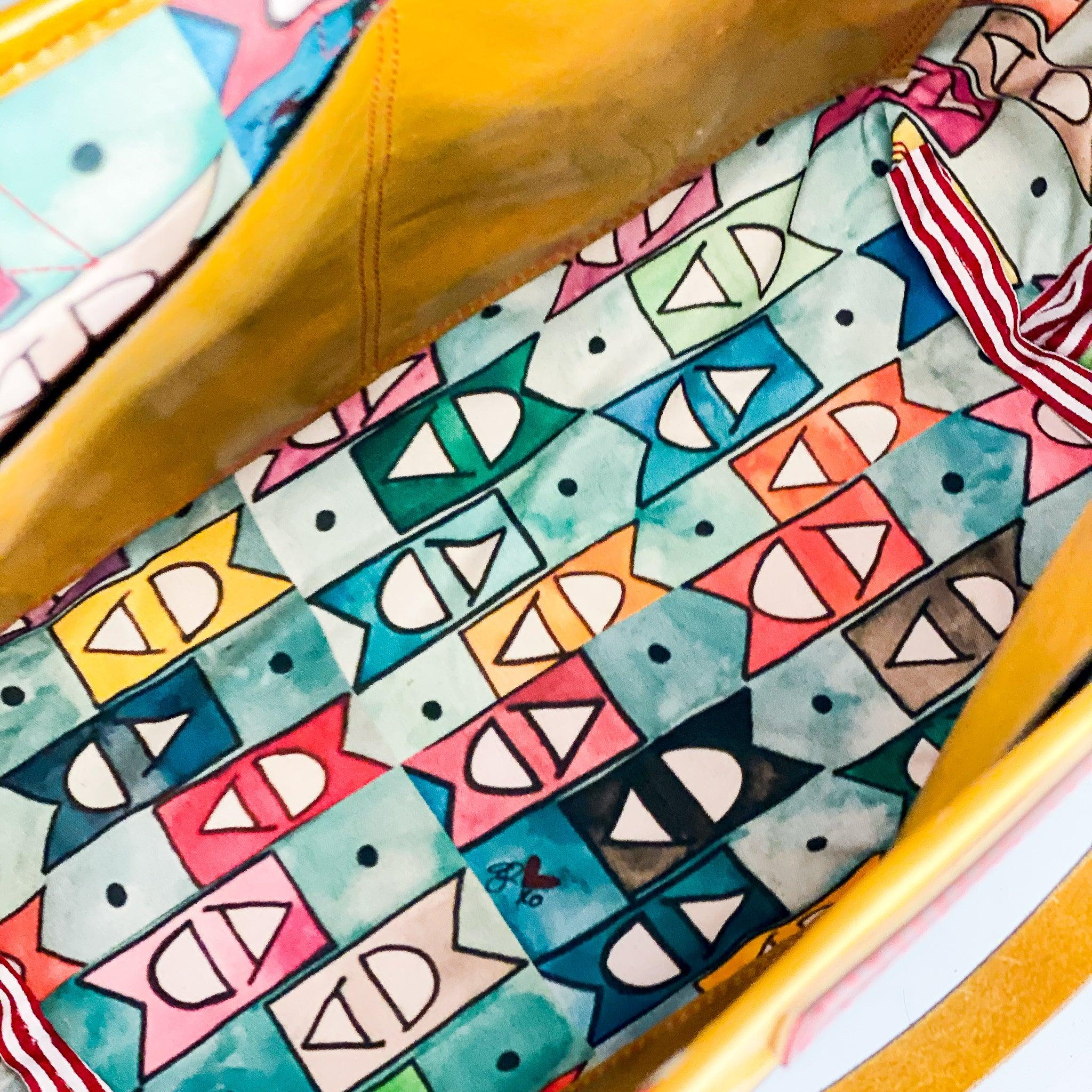 Custom | Charlotte Shoulder Tote Handbag - Alexis Drake