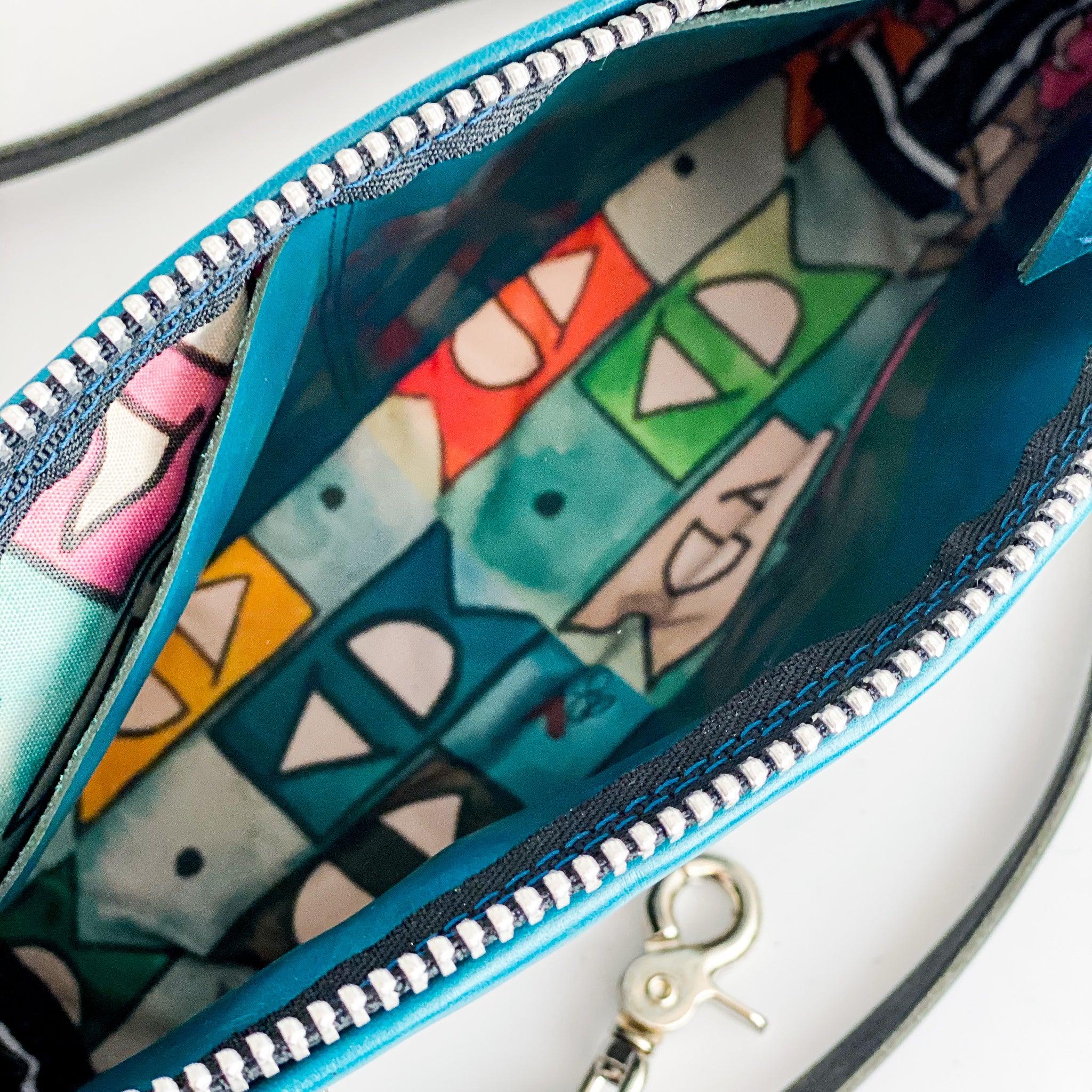 Custom | Sophie Cross Body Handbag | Color Block - Alexis Drake