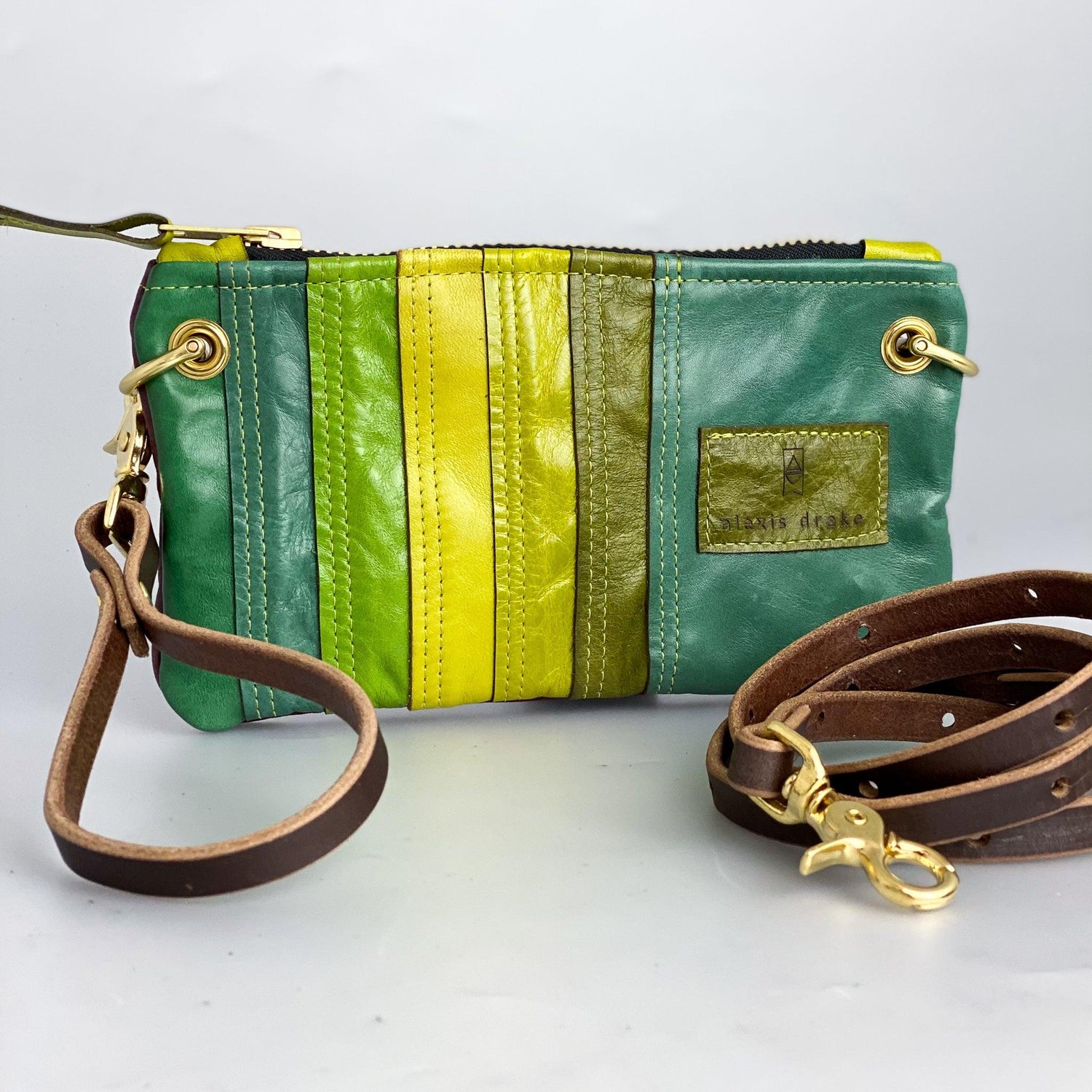 Custom | Rainbow Belt Bag + Crossbody Clutch - Alexis Drake