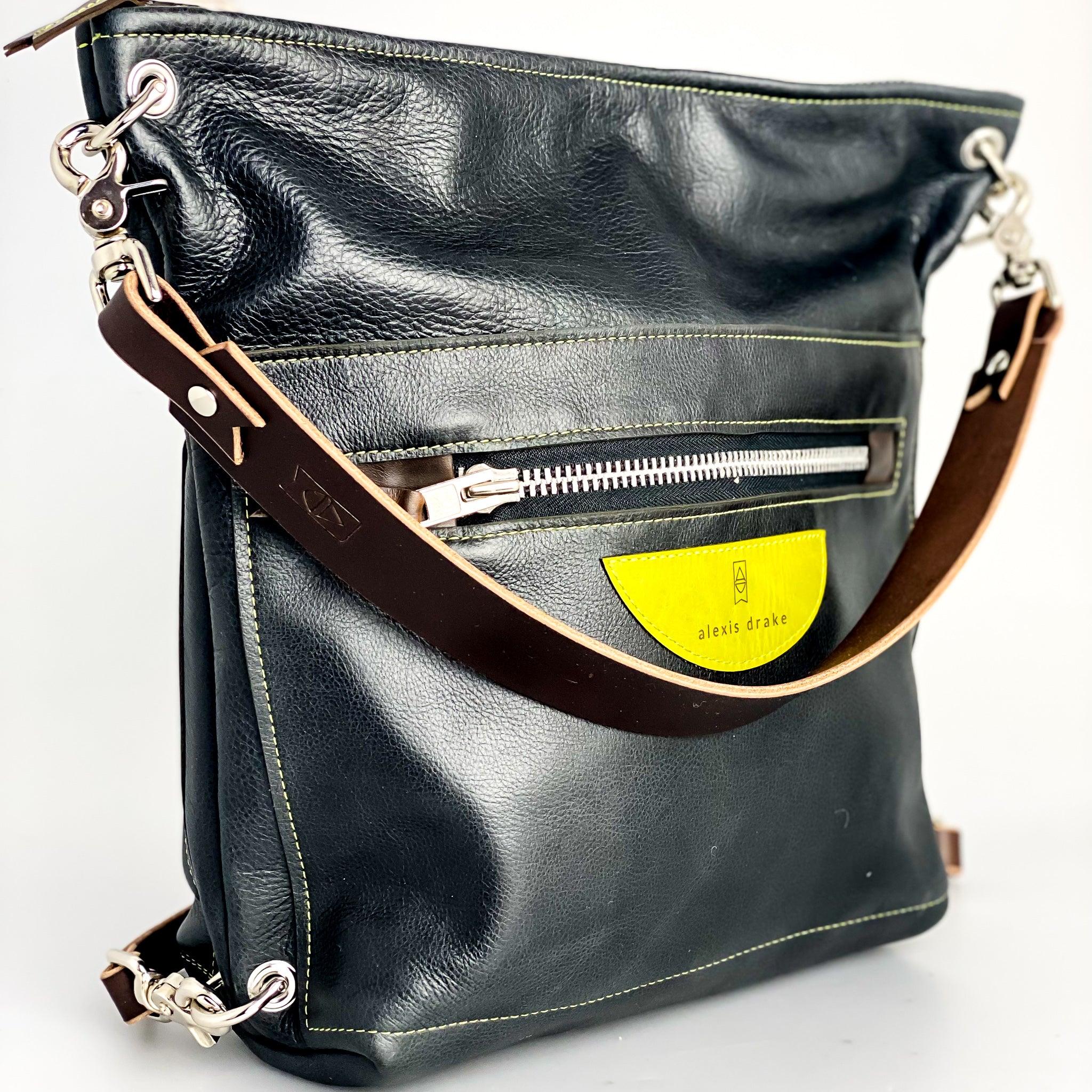Custom | Backpack + Shoulder Handbag with Zipper Pocket - Alexis Drake