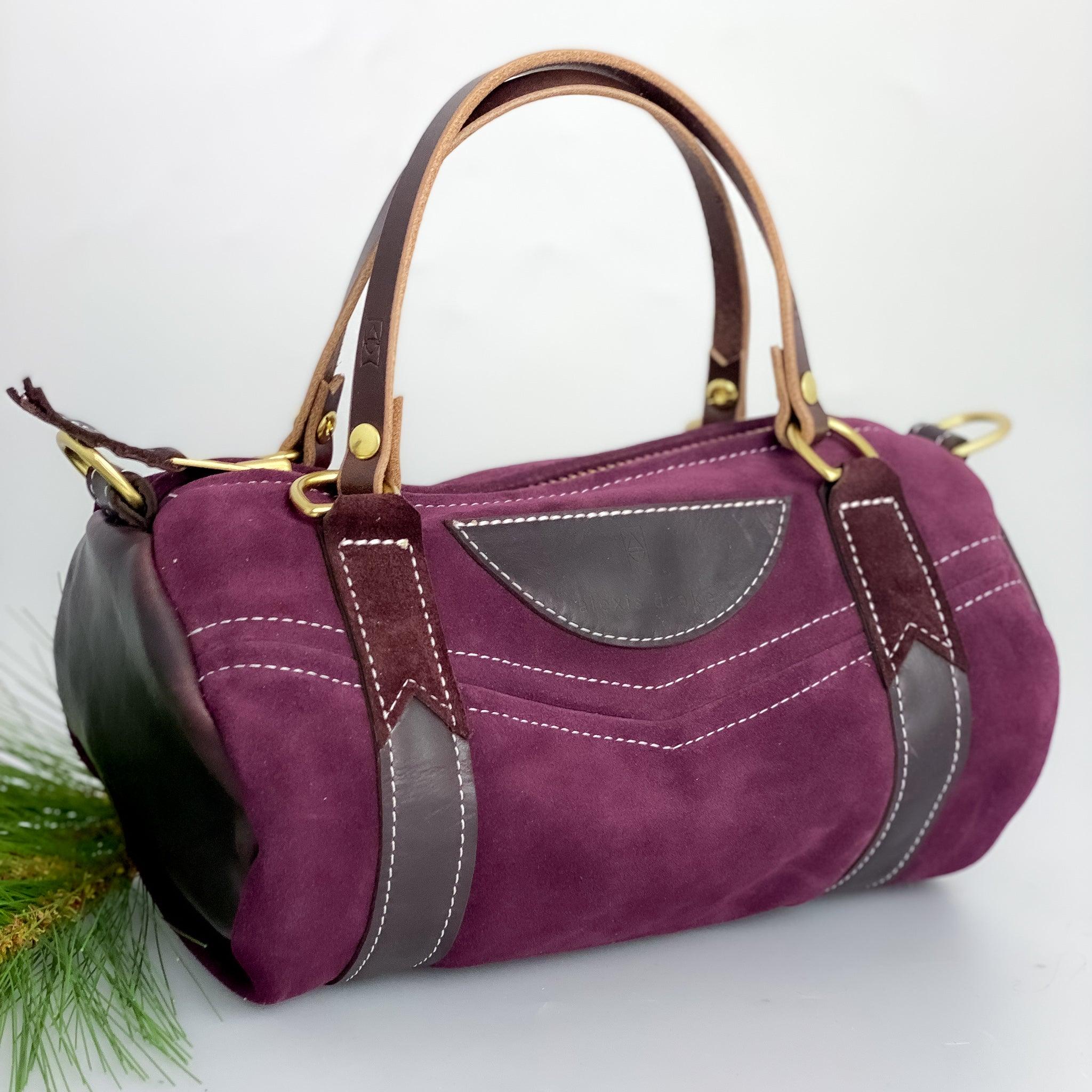 Custom | Gigi Baby Duffel Satchel + Cross Body Handbag - Alexis Drake