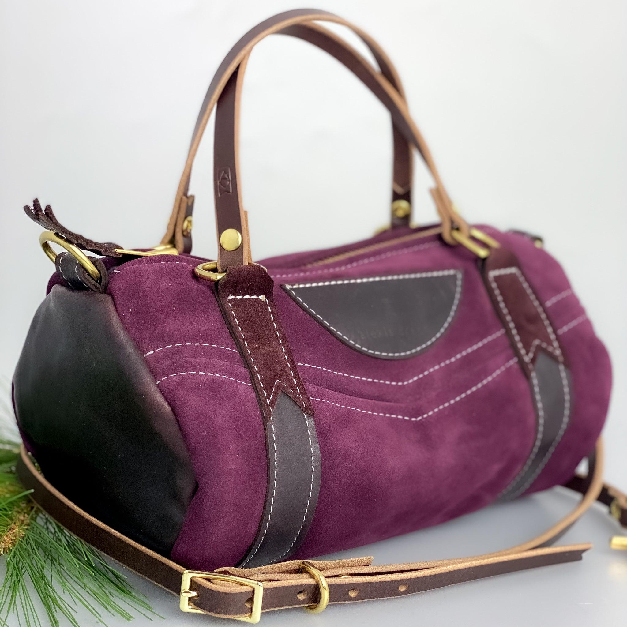 Custom | Gigi Baby Duffel Satchel + Cross Body Handbag - Alexis Drake