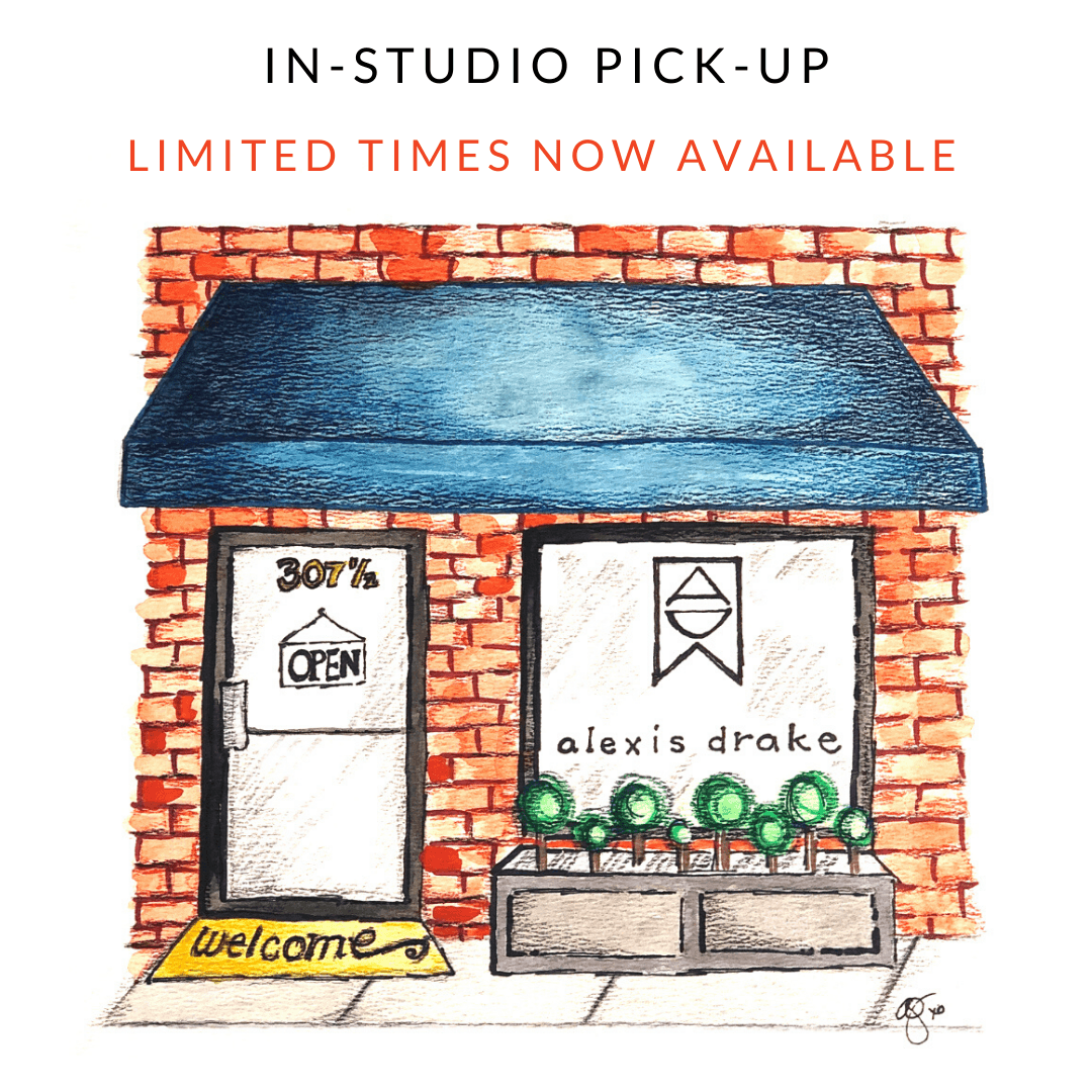 In-Studio pick-up now available... - Alexis Drake