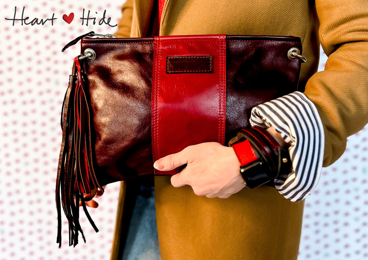 There is something about a beautiful RED handbag!